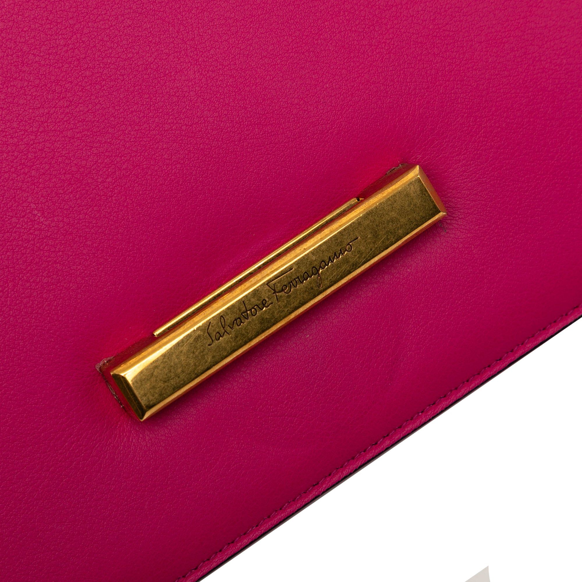 Salvatore Ferragamo Calfskin Gancini Joanne Crossbody Size ONE SIZE - 6 Thumbnail