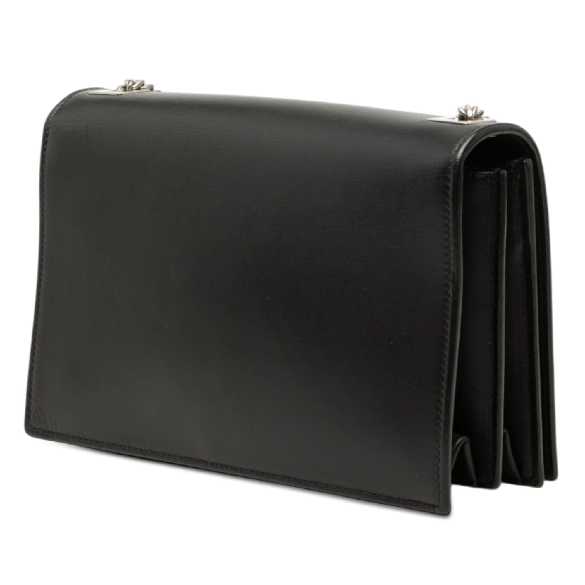 Saint Laurent Paris Smooth Calfskin Metropolis Chain Crossbody Size ONE SIZE - 2 Thumbnail