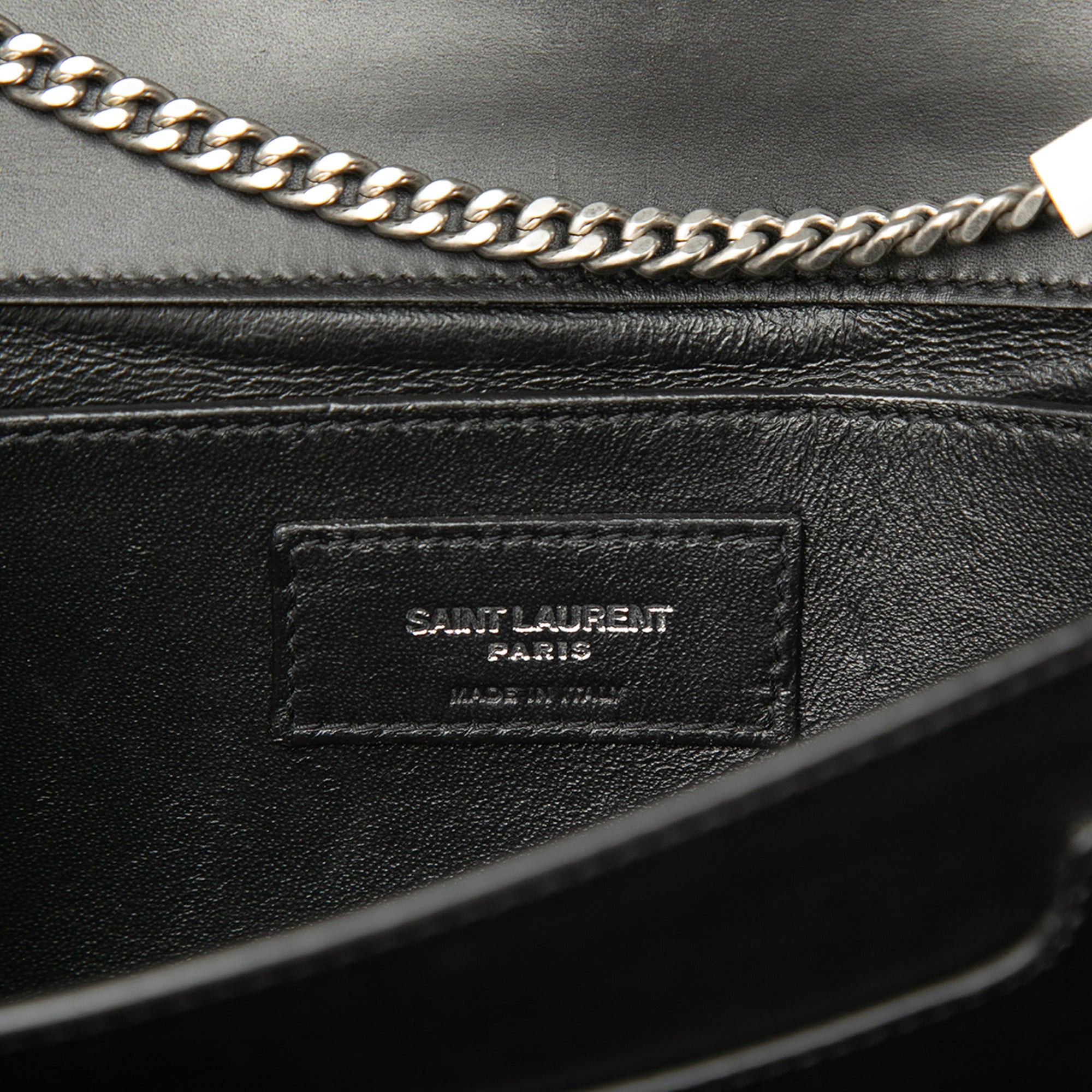 Saint Laurent Paris Smooth Calfskin Metropolis Chain Crossbody Size ONE SIZE - 5 Thumbnail