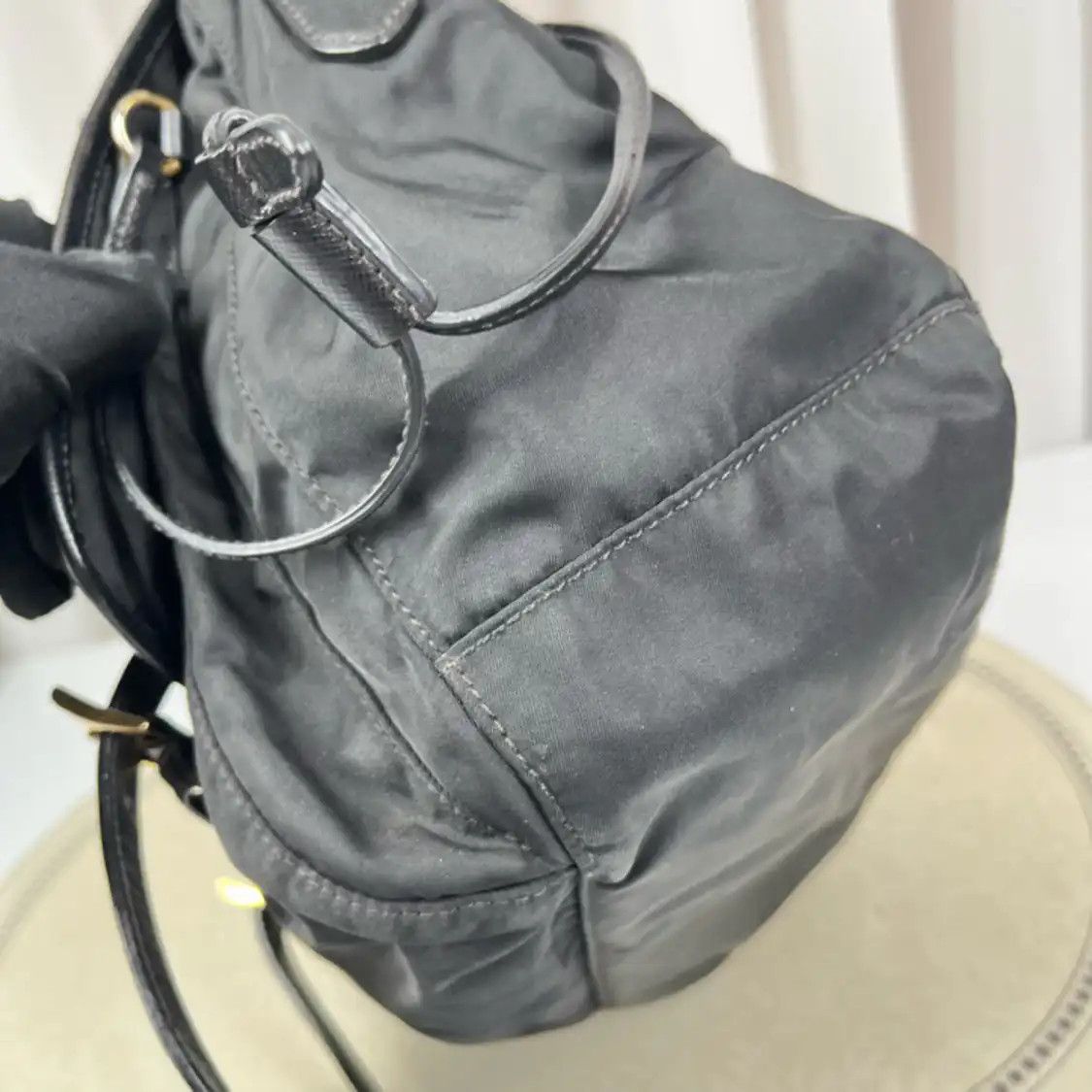 Prada PRADA Vela Messenger Bag black nylon crossbody bag Size ONE SIZE - 10 Thumbnail