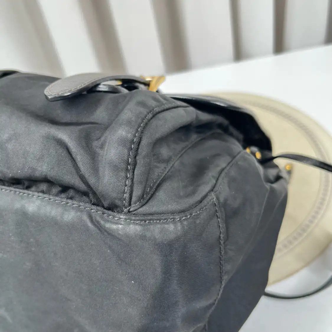 Prada PRADA Vela Messenger Bag black nylon crossbody bag Size ONE SIZE - 5 Thumbnail