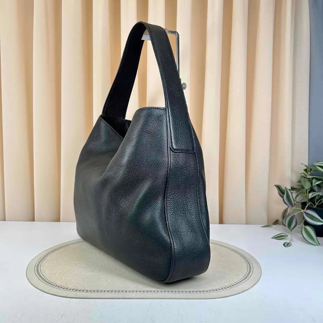 Prada PRADA black leather shoulder bag Size ONE SIZE - 4 Thumbnail