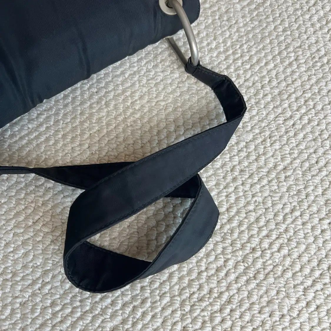 Prada PRADA tote bag black nylon logo shoulder bag Size ONE SIZE - 6 Thumbnail