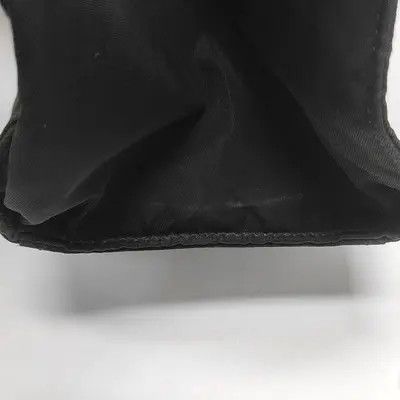 Prada PRADA tote bag black nylon logo handbag shoulder bag silver hardware Size ONE SIZE - 12 Thumbnail