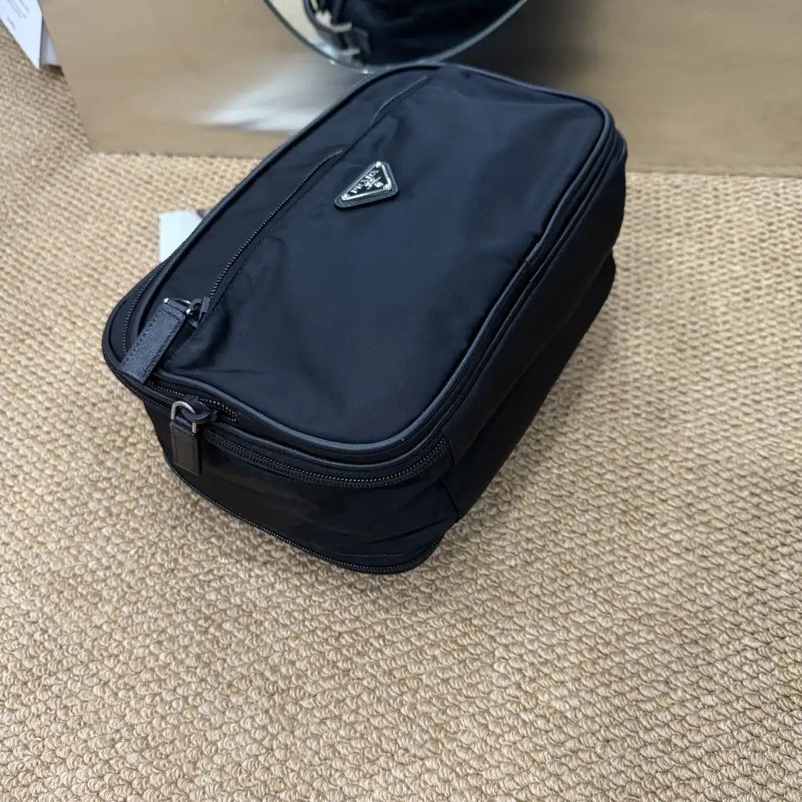 Prada PRADA camera bag Large black nylon handbag Size ONE SIZE - 4 Thumbnail