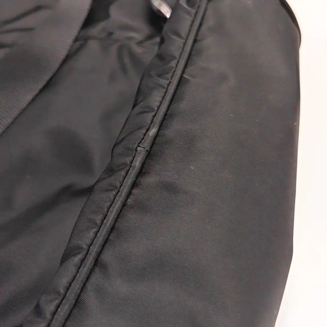 Prada PRADA black nylon logo backpack silver hardware Size ONE SIZE - 18 Thumbnail