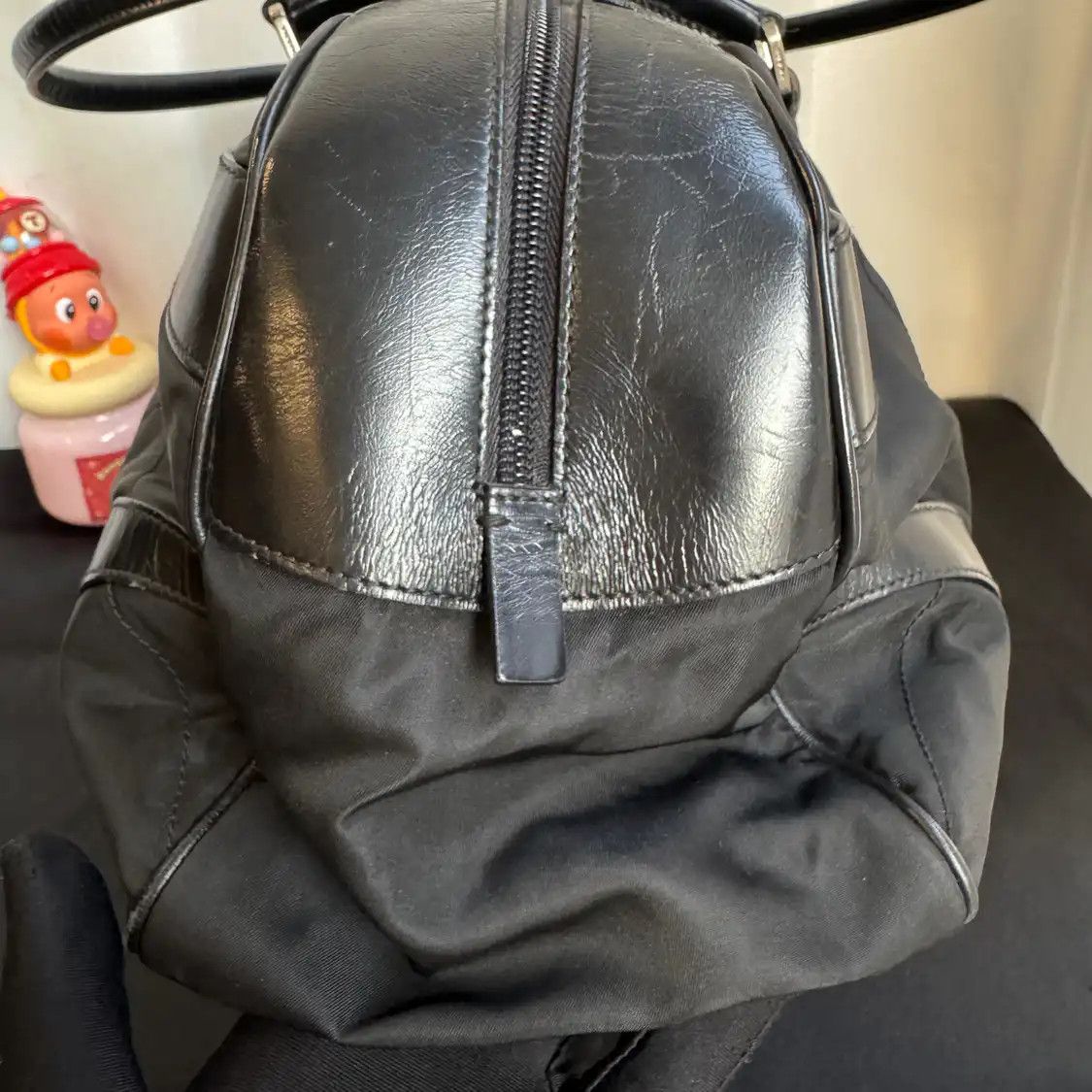 Prada PRADA tote bag black nylon handbag Size ONE SIZE - 3 Thumbnail
