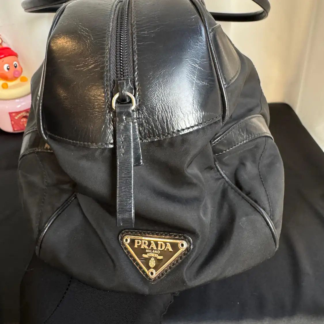 Prada PRADA tote bag black nylon handbag Size ONE SIZE - 4 Thumbnail