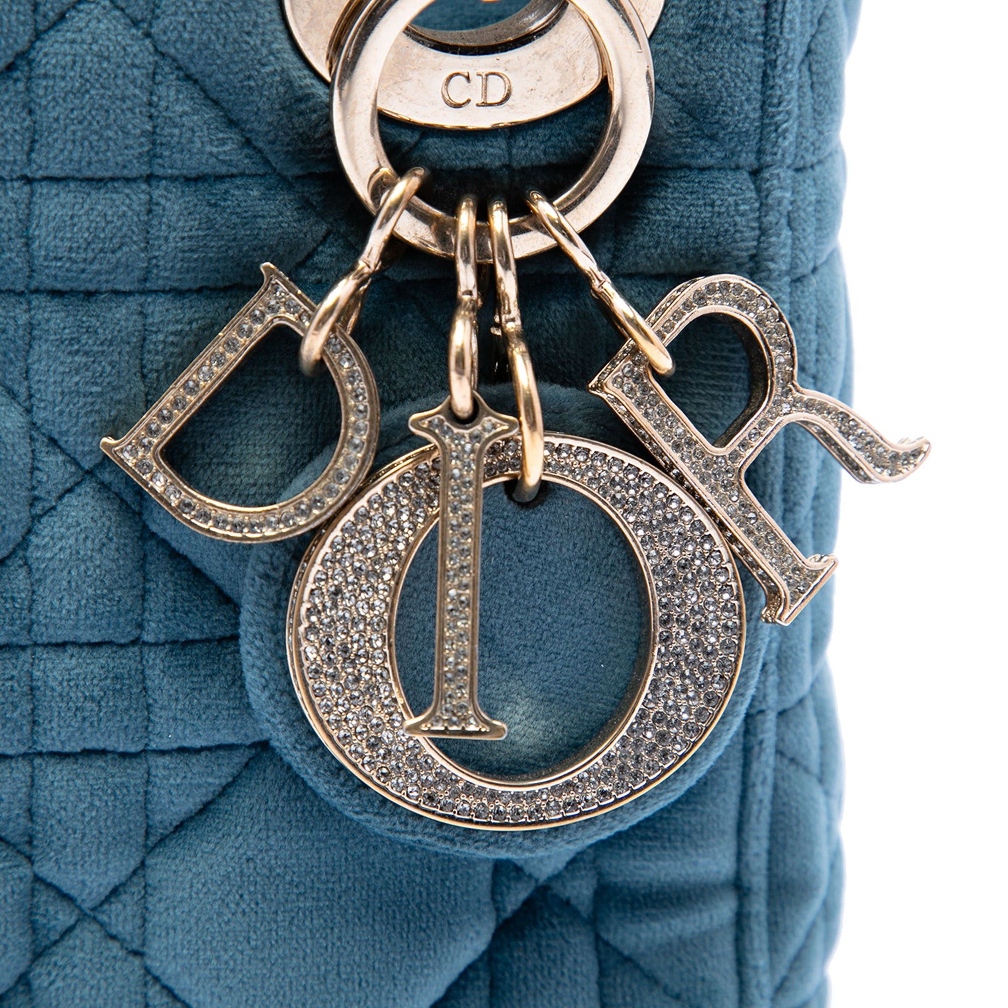 Dior Velvet Cannage Lady Dior Size ONE SIZE - 5 Thumbnail