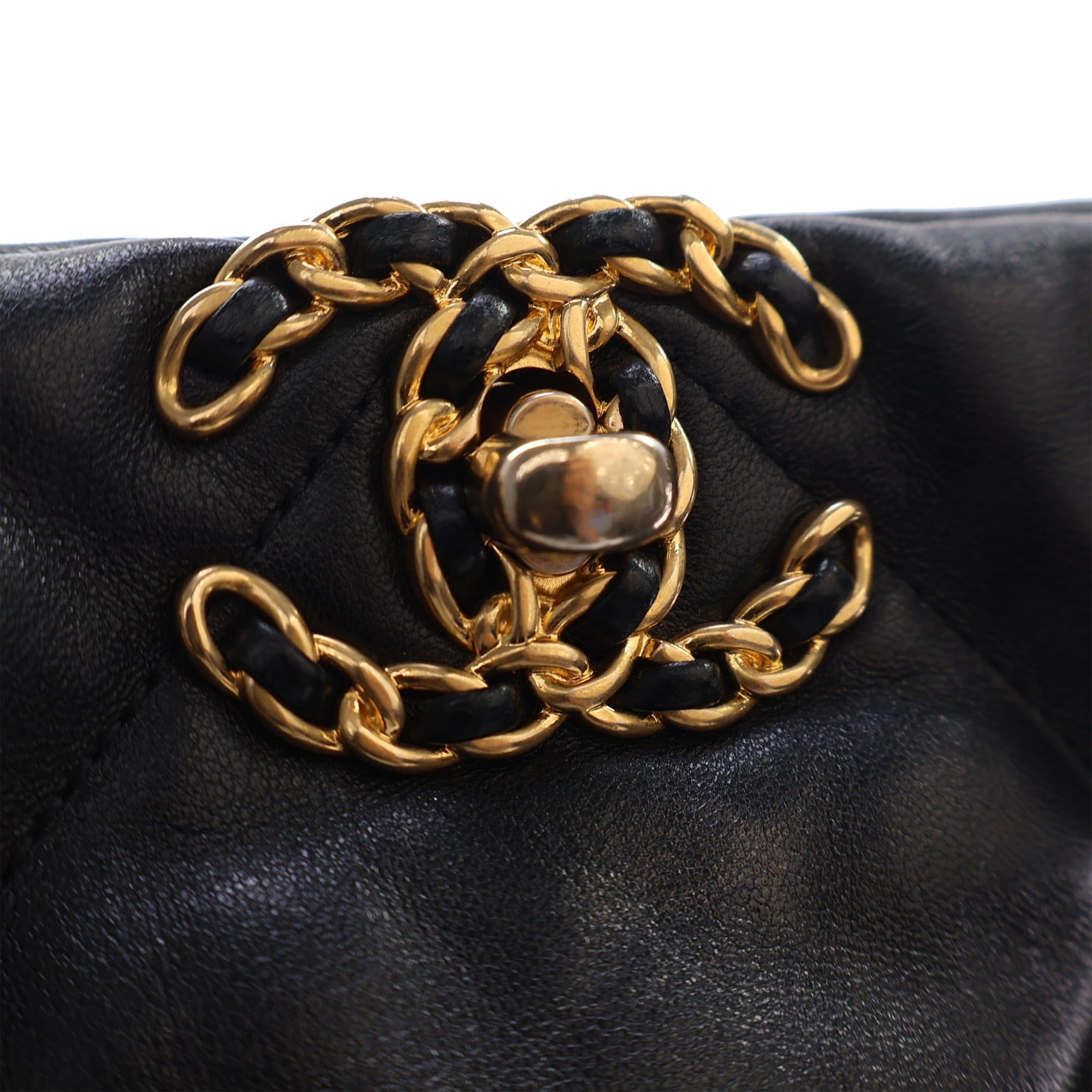 Chanel Lambskin 19 Vertical Shopping Tote Size ONE SIZE - 7 Thumbnail