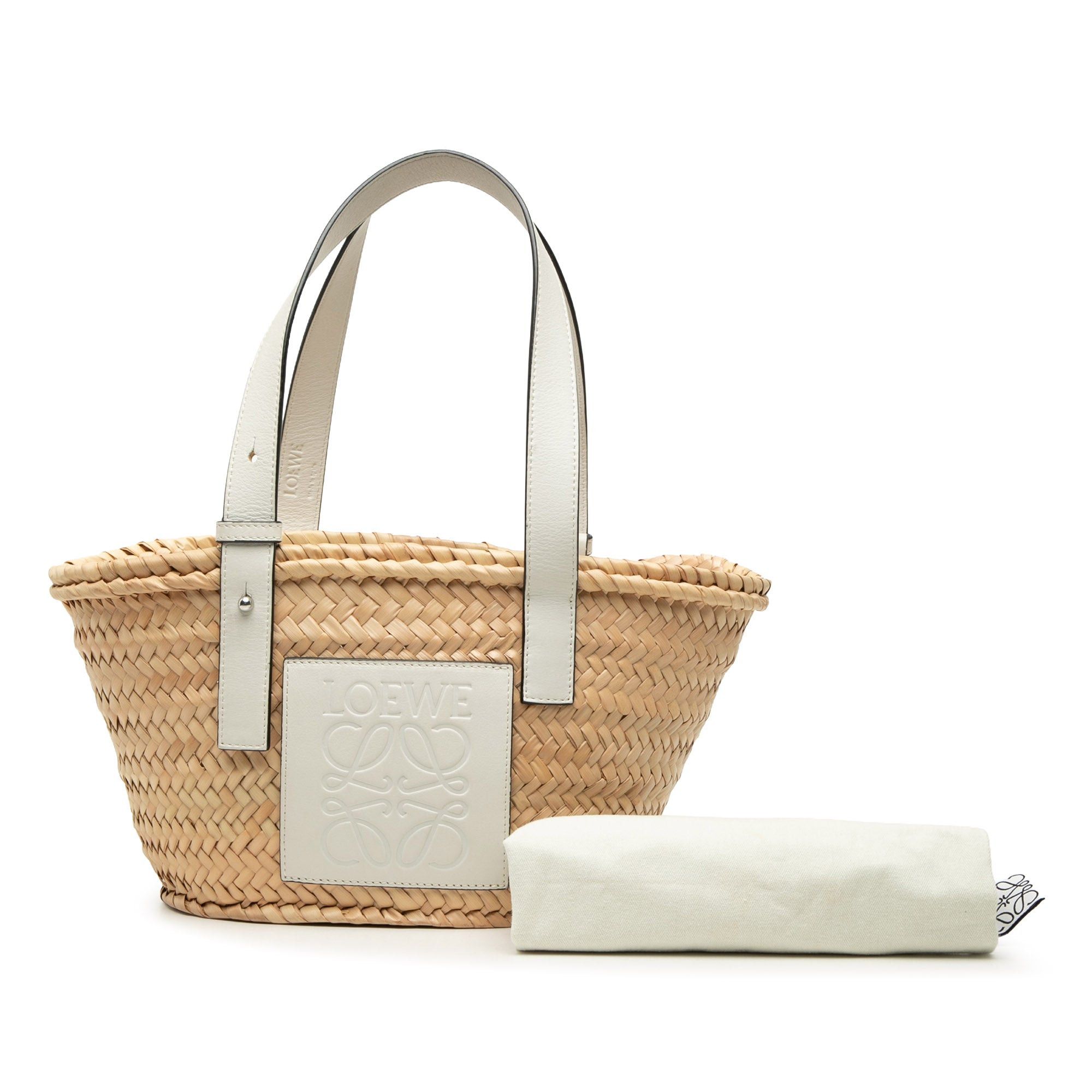 Loewe Raffia Anagram Basket Tote Size ONE SIZE - 7 Thumbnail