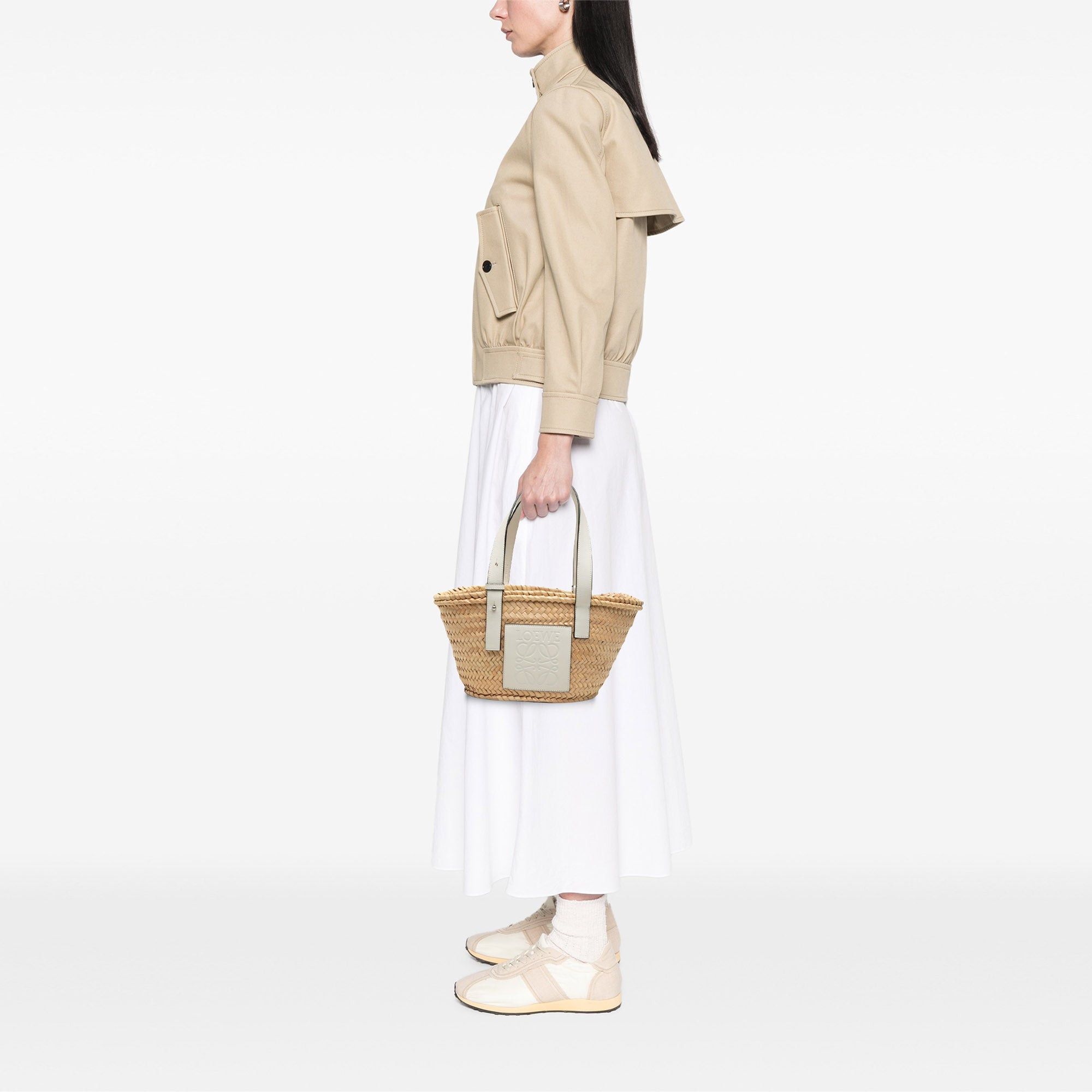 Loewe Raffia Anagram Basket Tote Size ONE SIZE - 6 Thumbnail
