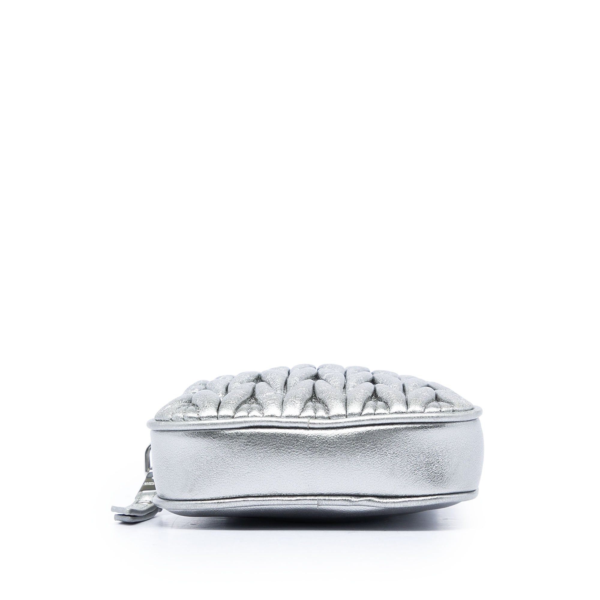 Miu Miu Matelasse Metallic Nappa Phone Holder Crossbody Size ONE SIZE - 3 Thumbnail