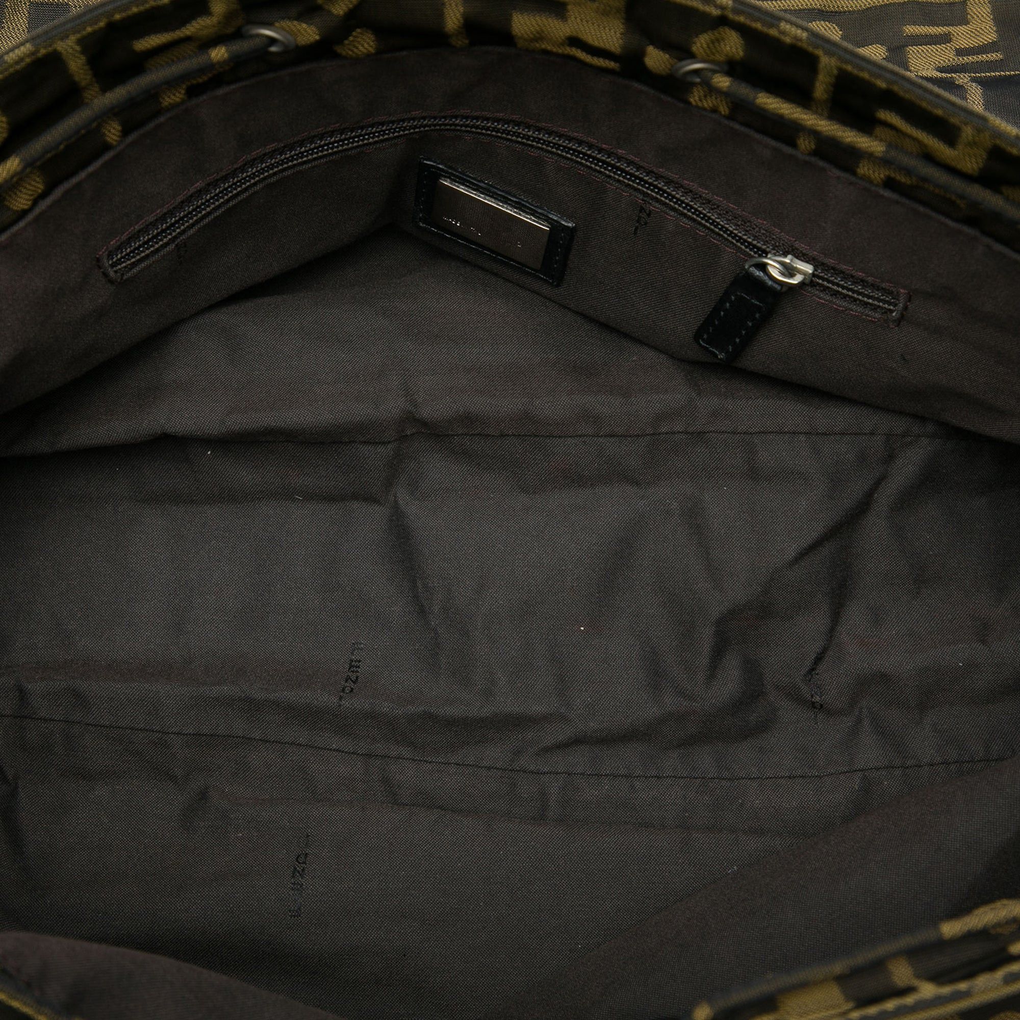 Fendi Zucca Canvas Skull Messenger Bag Size ONE SIZE - 4 Thumbnail