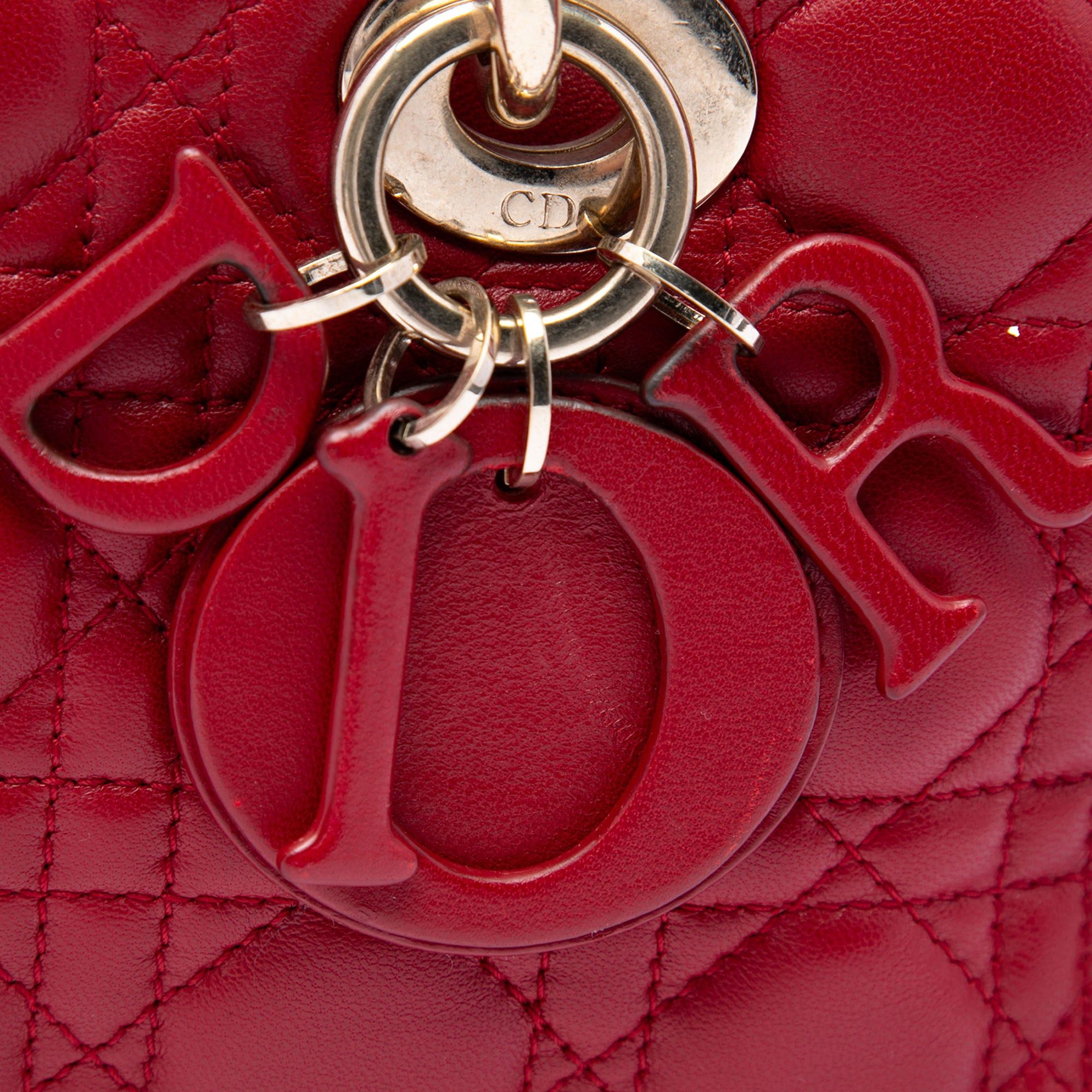Dior Lambskin Cannage Lady D Joy Size ONE SIZE - 6 Thumbnail