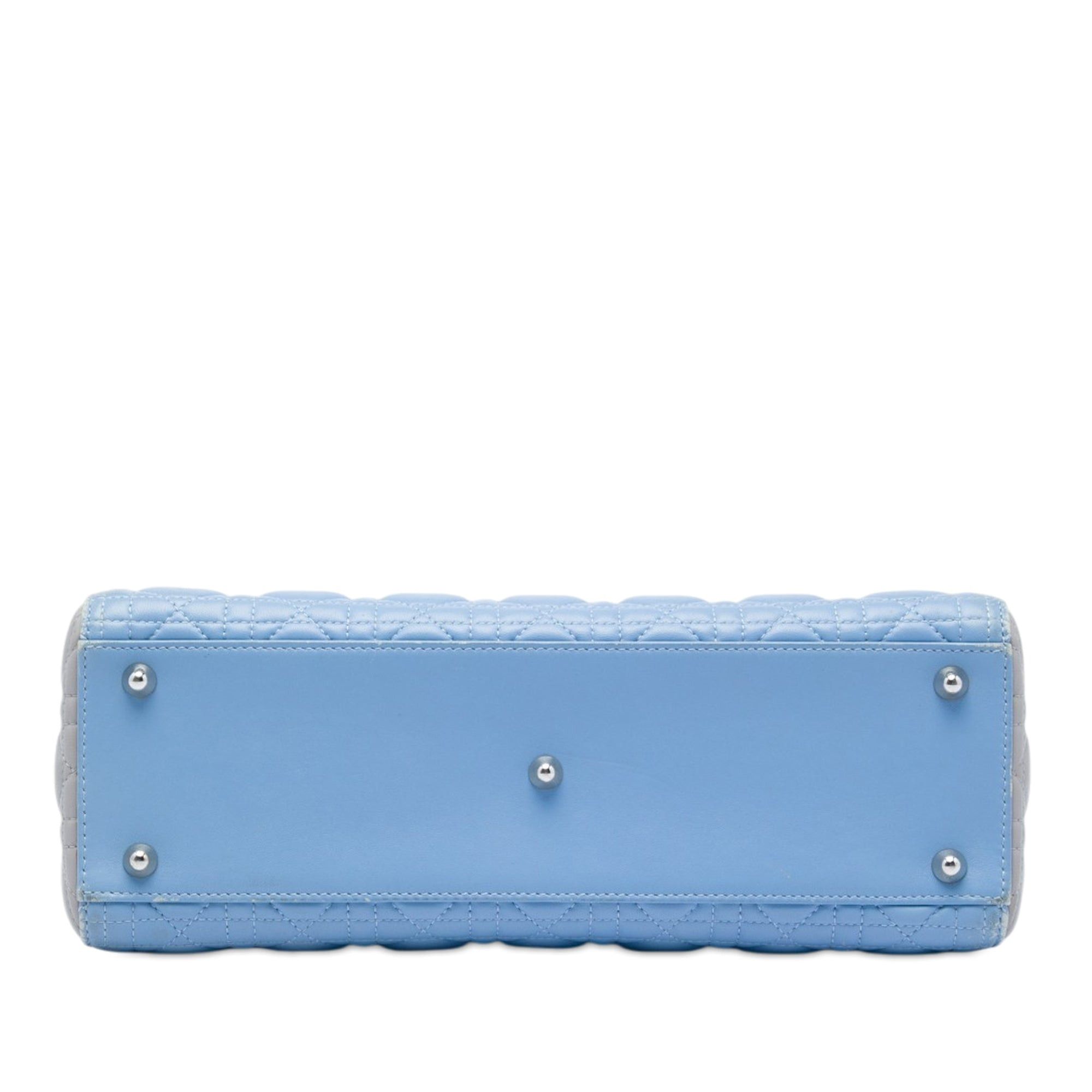 Dior Bicolor Lambskin Cannage Lady Dior Size ONE SIZE - 3 Thumbnail