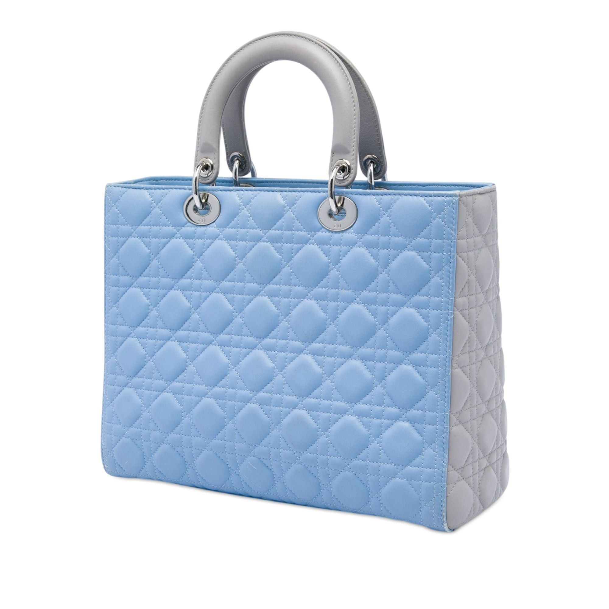 Dior Bicolor Lambskin Cannage Lady Dior Size ONE SIZE - 2 Thumbnail