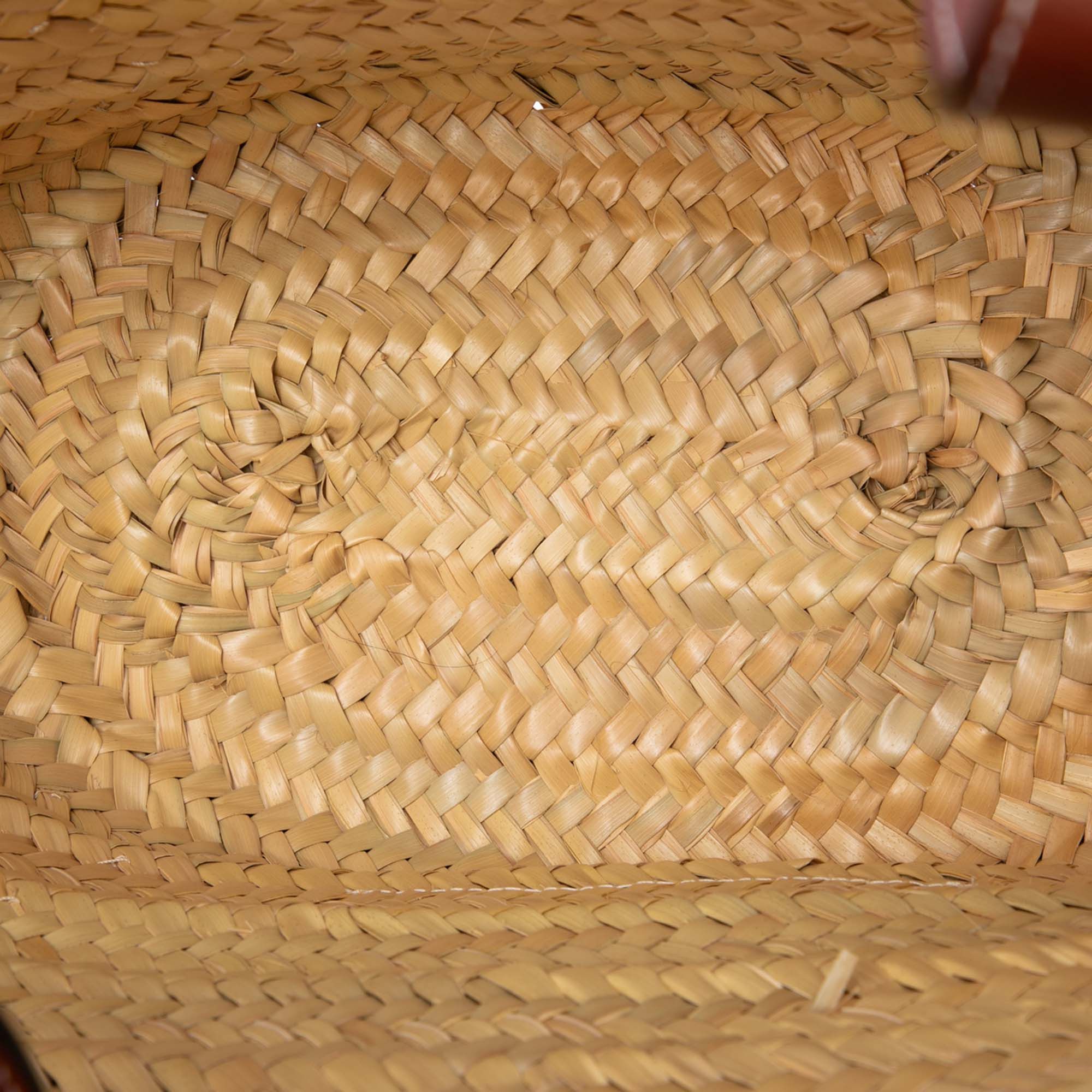 Loewe Floral Embroidered Raffia Basket Tote Size ONE SIZE - 4 Thumbnail