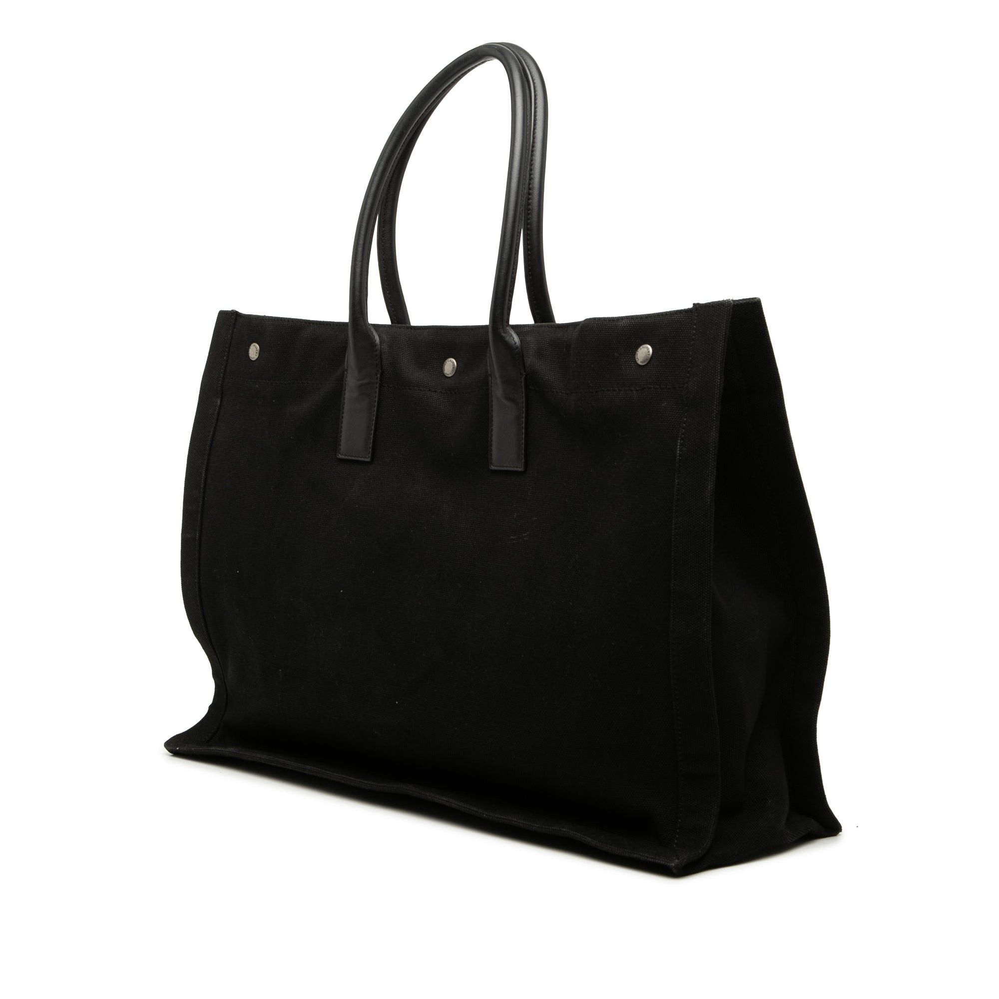 Saint Laurent Paris Canvas Rive Gauche Tote Size ONE SIZE - 2 Thumbnail