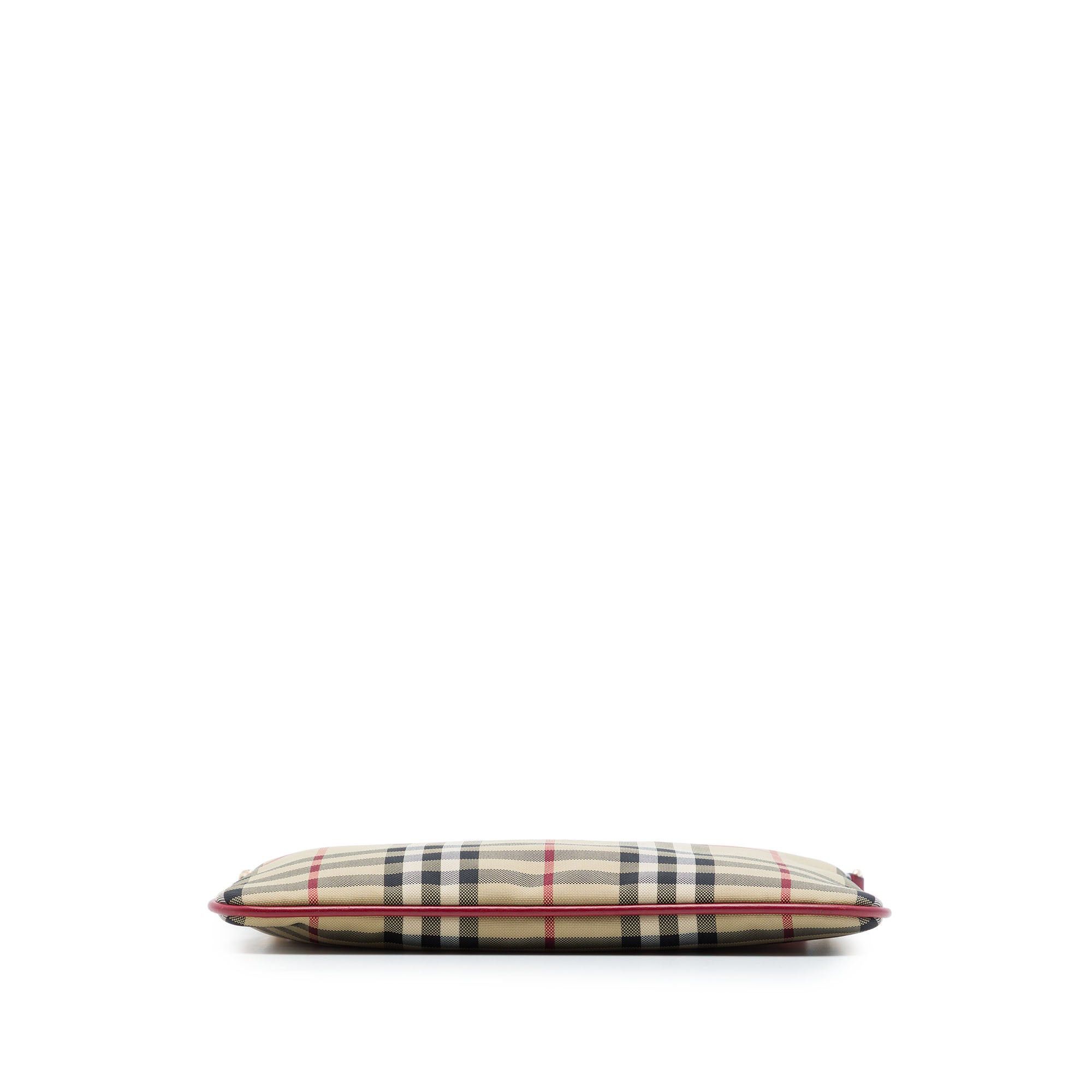 Burberry Haymarket Check Nylon Peyton Crossbody Size ONE SIZE - 3 Thumbnail