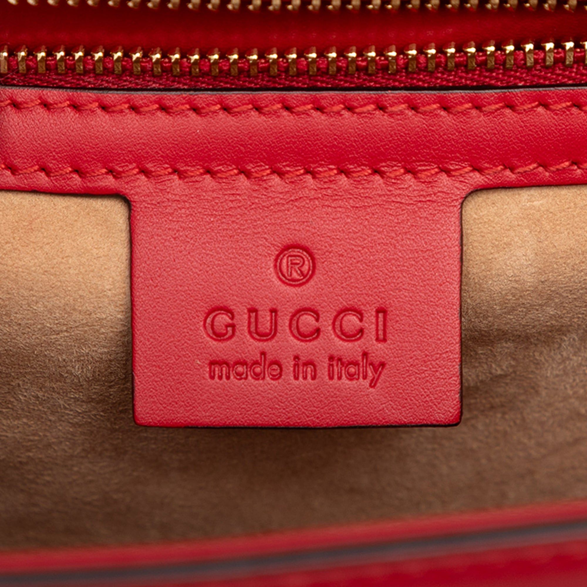 Gucci Calfskin Sylvie Web Satchel Size ONE SIZE - 5 Thumbnail