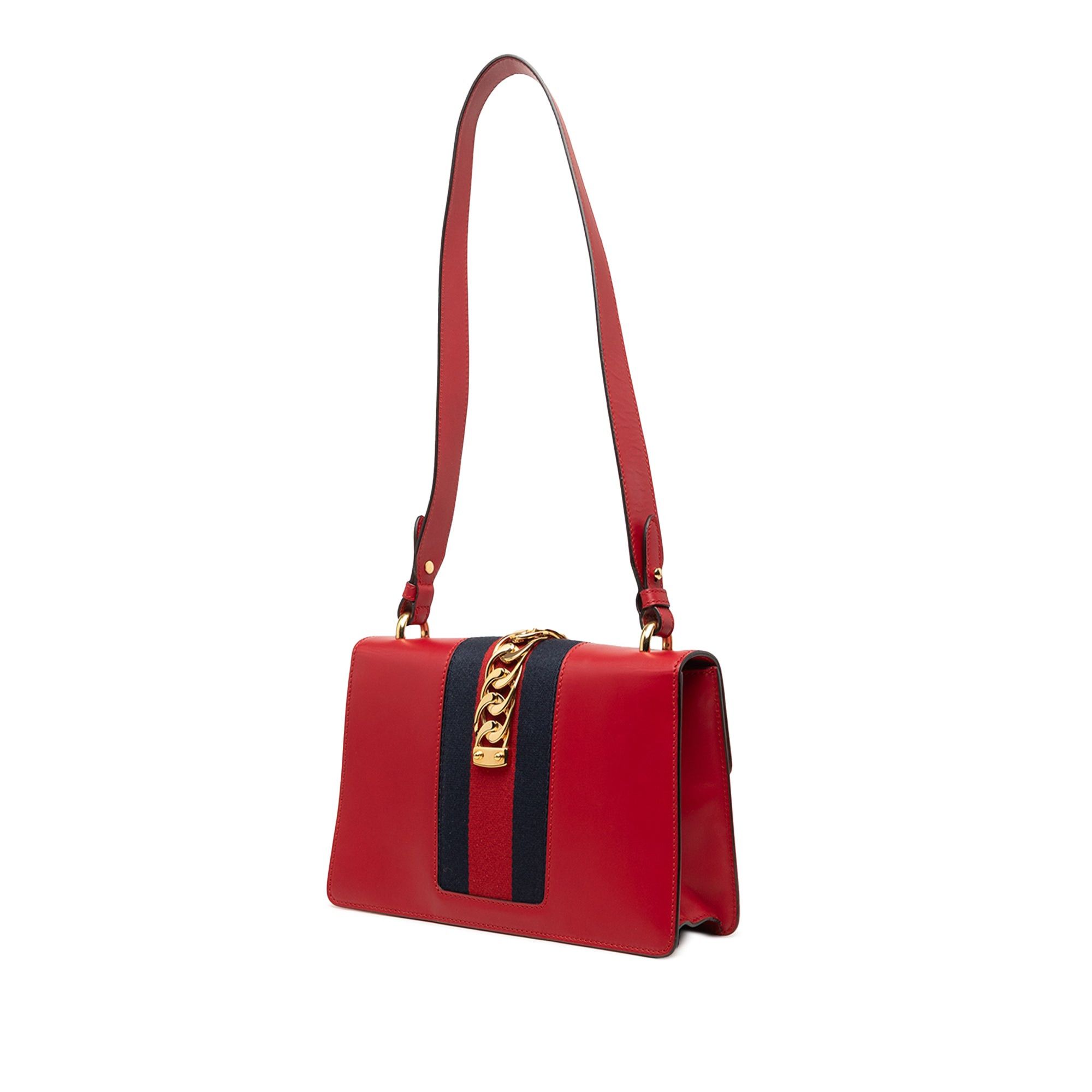 Gucci Calfskin Sylvie Web Satchel Size ONE SIZE - 2 Thumbnail