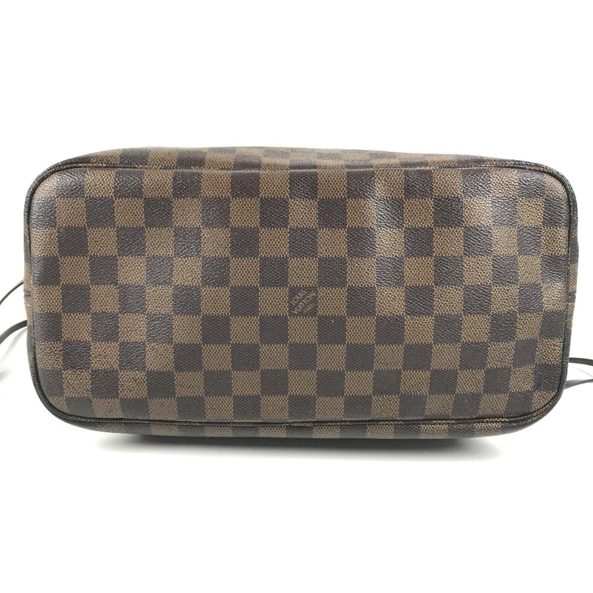 Louis Vuitton LOUIS VUITTON N51105 Damier Neverfull MM Bag, Handbag, Shoulder Tote Canvas, Women's, Ebene Brown Size ONE SIZE - 5 Thumbnail