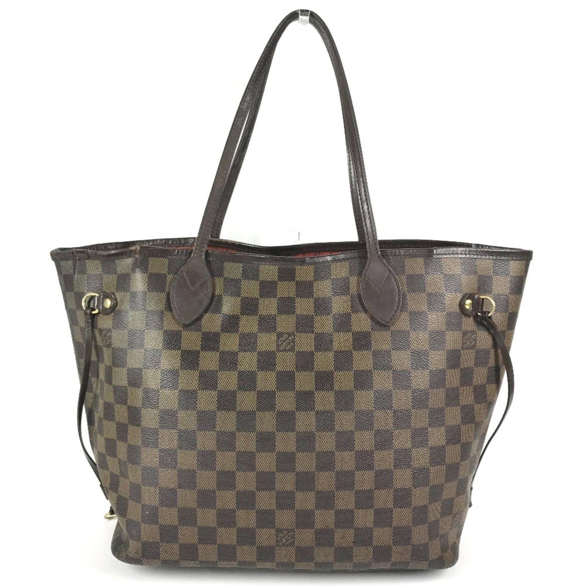 Louis Vuitton LOUIS VUITTON N51105 Damier Neverfull MM Bag, Handbag, Shoulder Tote Canvas, Women's, Ebene Brown Size ONE SIZE - 2 Thumbnail