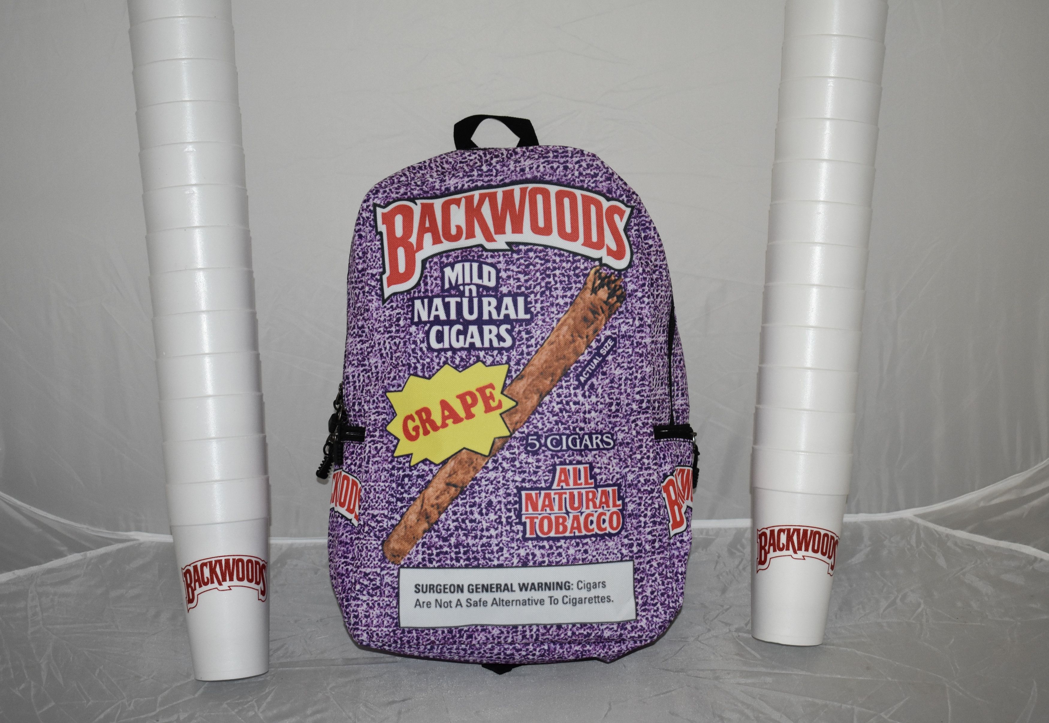 Grape Backwoods Custom Made Backpack