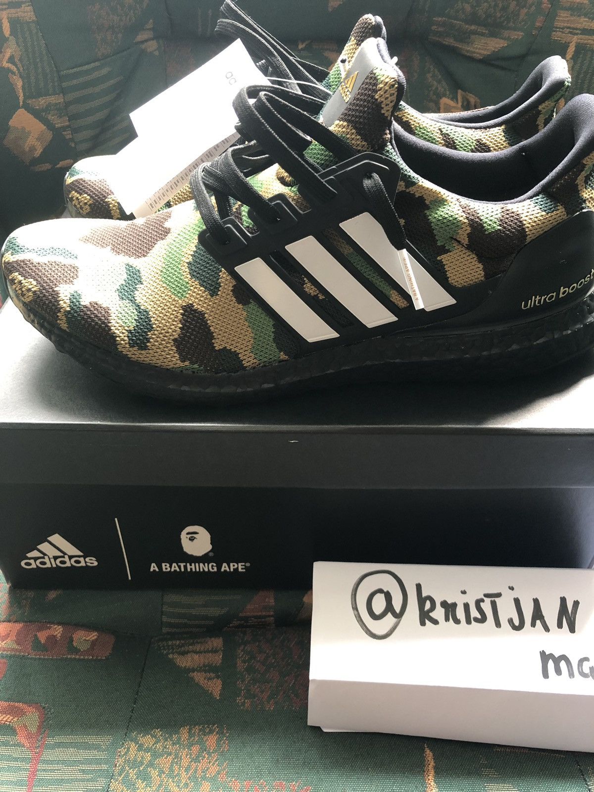 Bathing ape ultra boost on sale