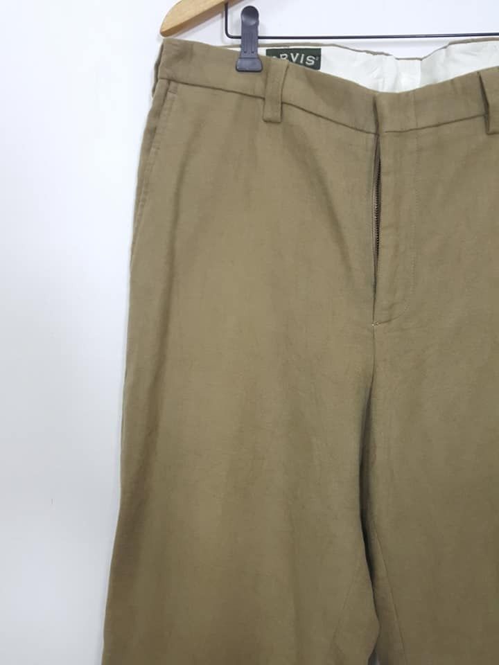 Orvis ORVIS Olive Relax Wide Pant MADE IN PORTUGAL Size US 37 - 3 Thumbnail