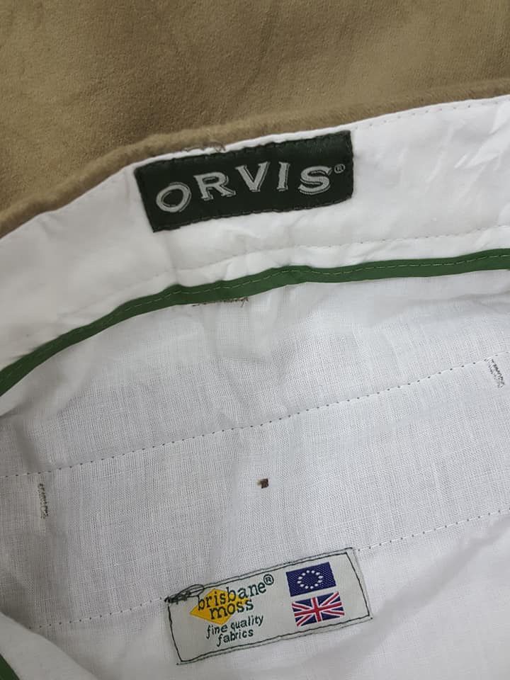 Orvis ORVIS Olive Relax Wide Pant MADE IN PORTUGAL Size US 37 - 10 Thumbnail