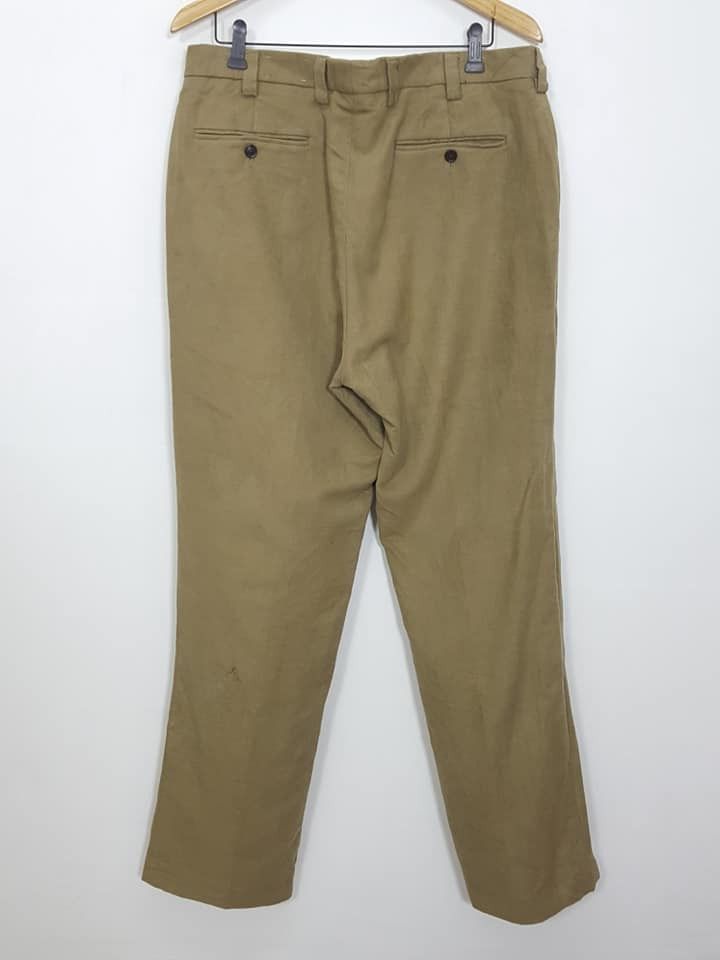 Orvis ORVIS Olive Relax Wide Pant MADE IN PORTUGAL Size US 37 - 2 Thumbnail