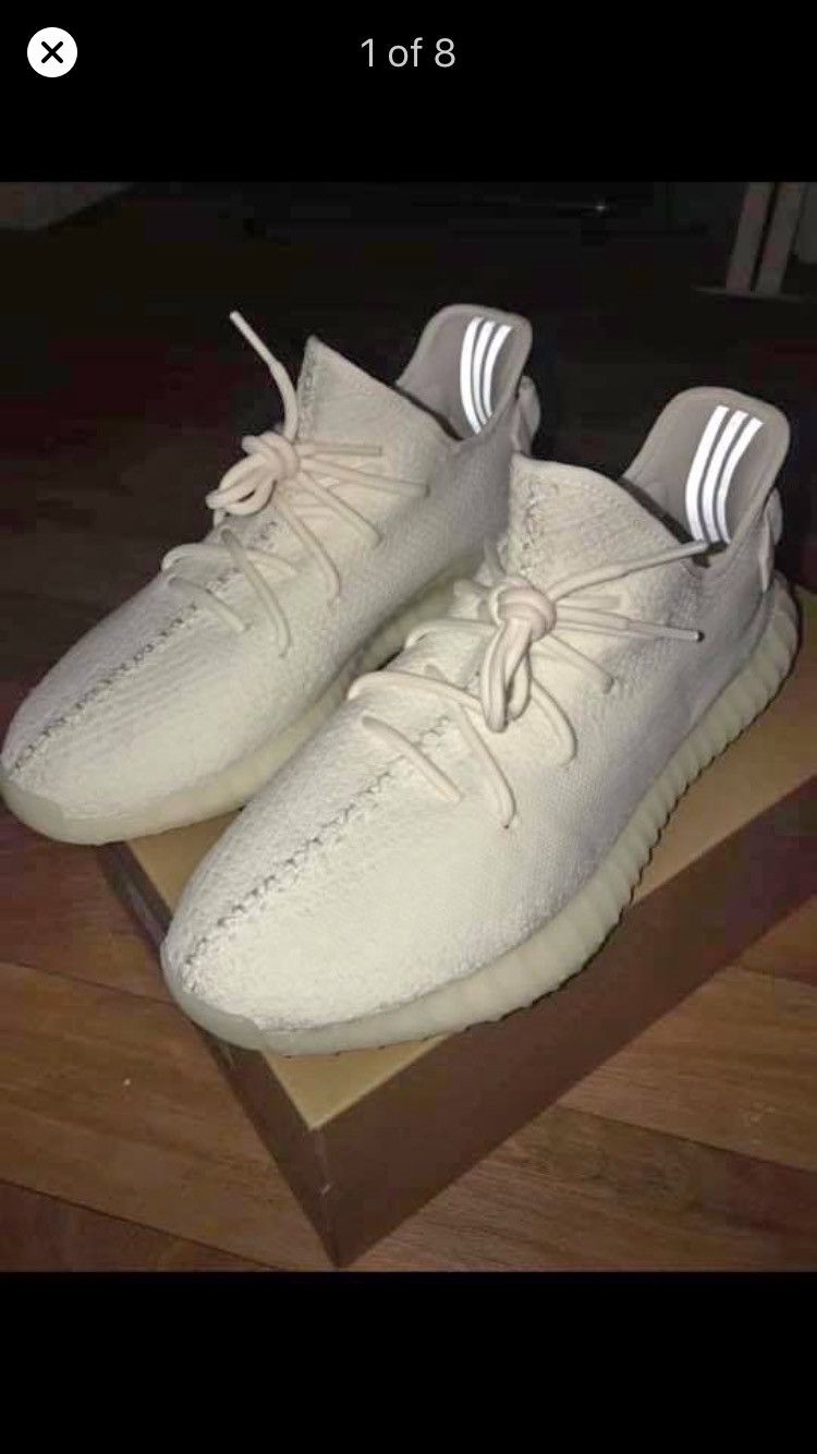 adidas Yeezy Boost 350 V2 Cream White •