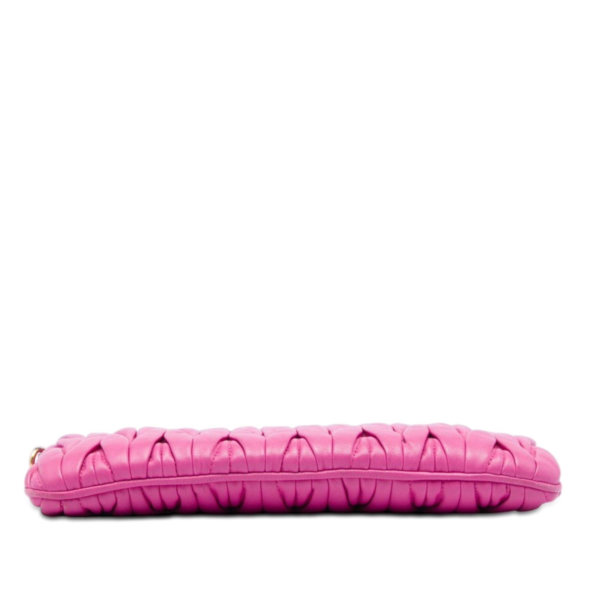 Miu Miu Matelasse Nappa Frame Clutch with Strap Size ONE SIZE - 3 Thumbnail