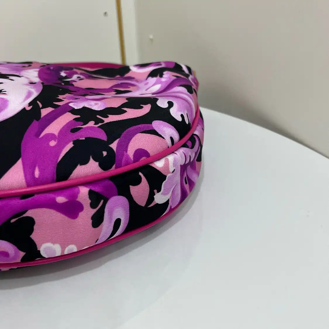 Versace VERSACE red coated canvas handbag Size ONE SIZE - 6 Thumbnail