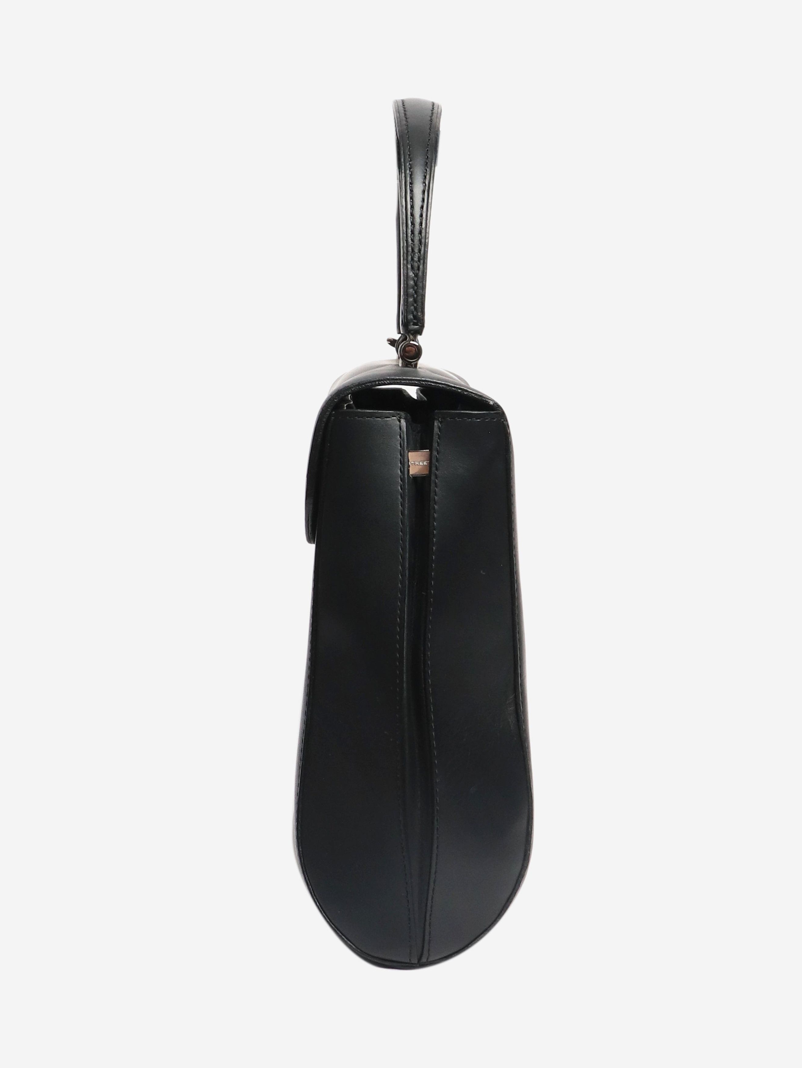 Mansur Gavriel Black leather top handle bag Size ONE SIZE - 2 Thumbnail