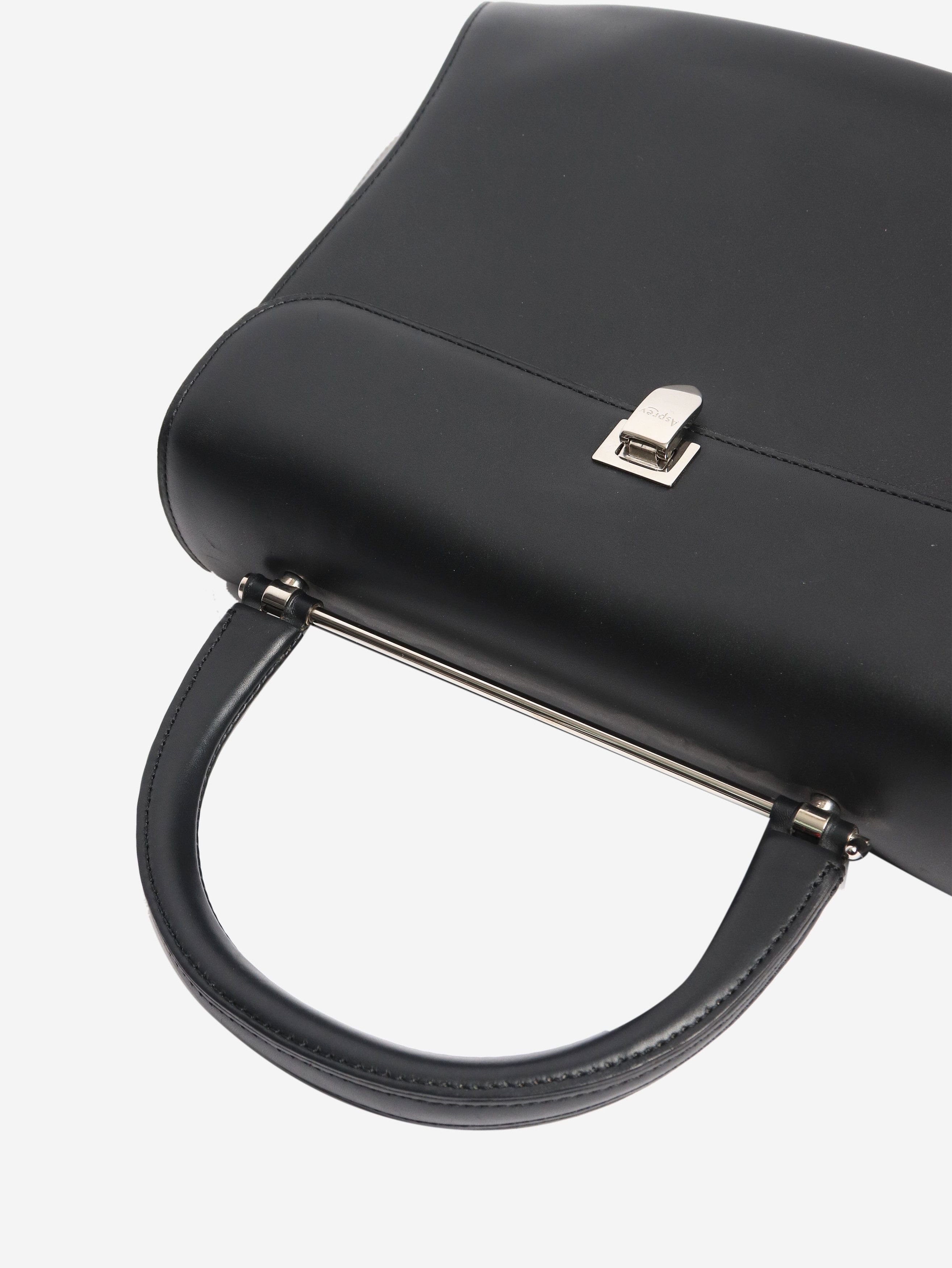 Mansur Gavriel Black leather top handle bag Size ONE SIZE - 6 Thumbnail