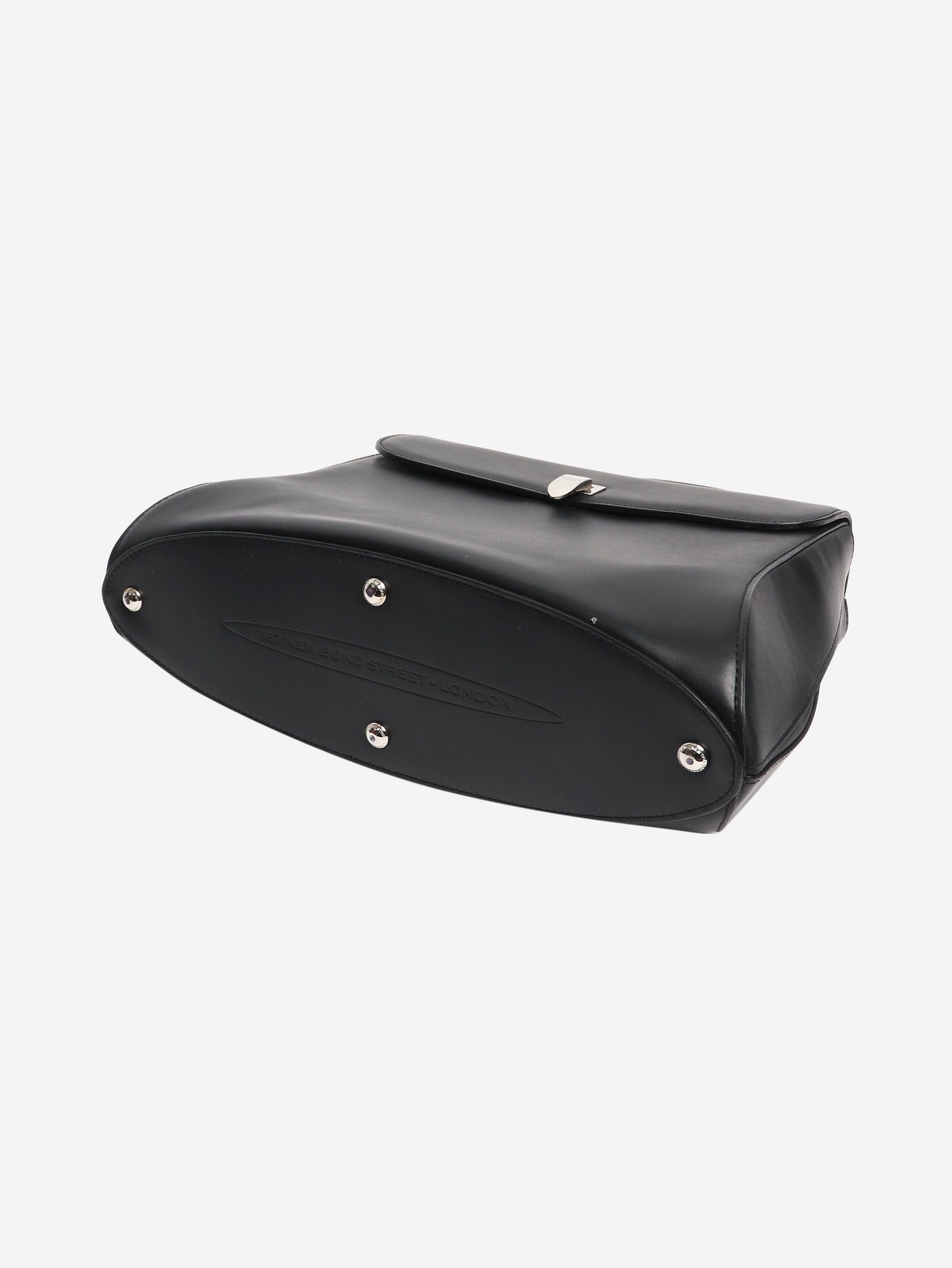 Mansur Gavriel Black leather top handle bag Size ONE SIZE - 4 Thumbnail