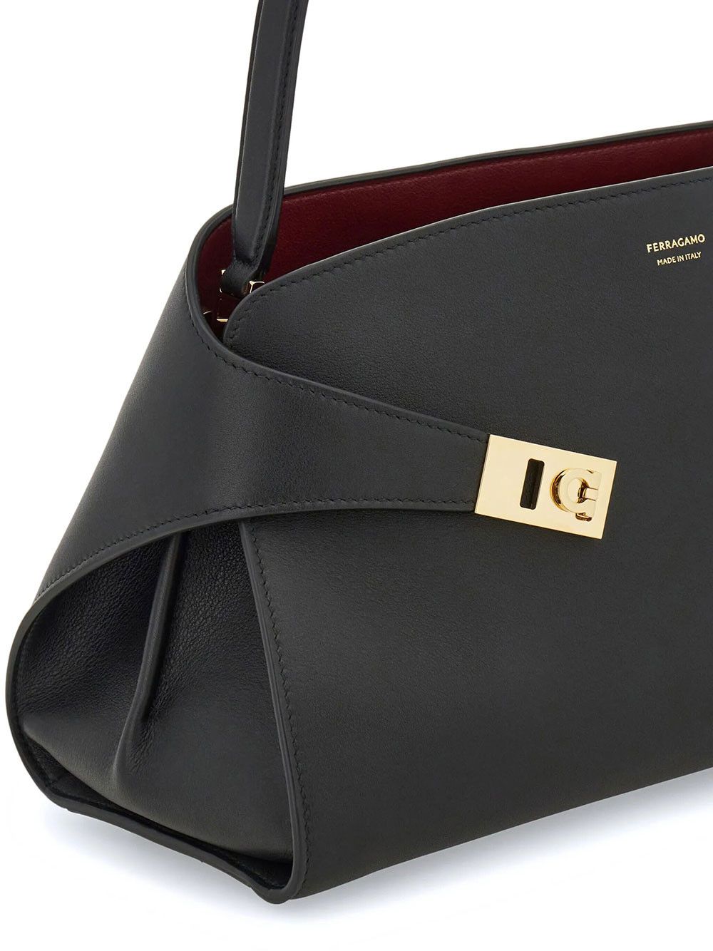 Salvatore Ferragamo HUG SOFT MEDIUM BICOLOR SHOULDER BAG Size ONE SIZE - 5 Thumbnail