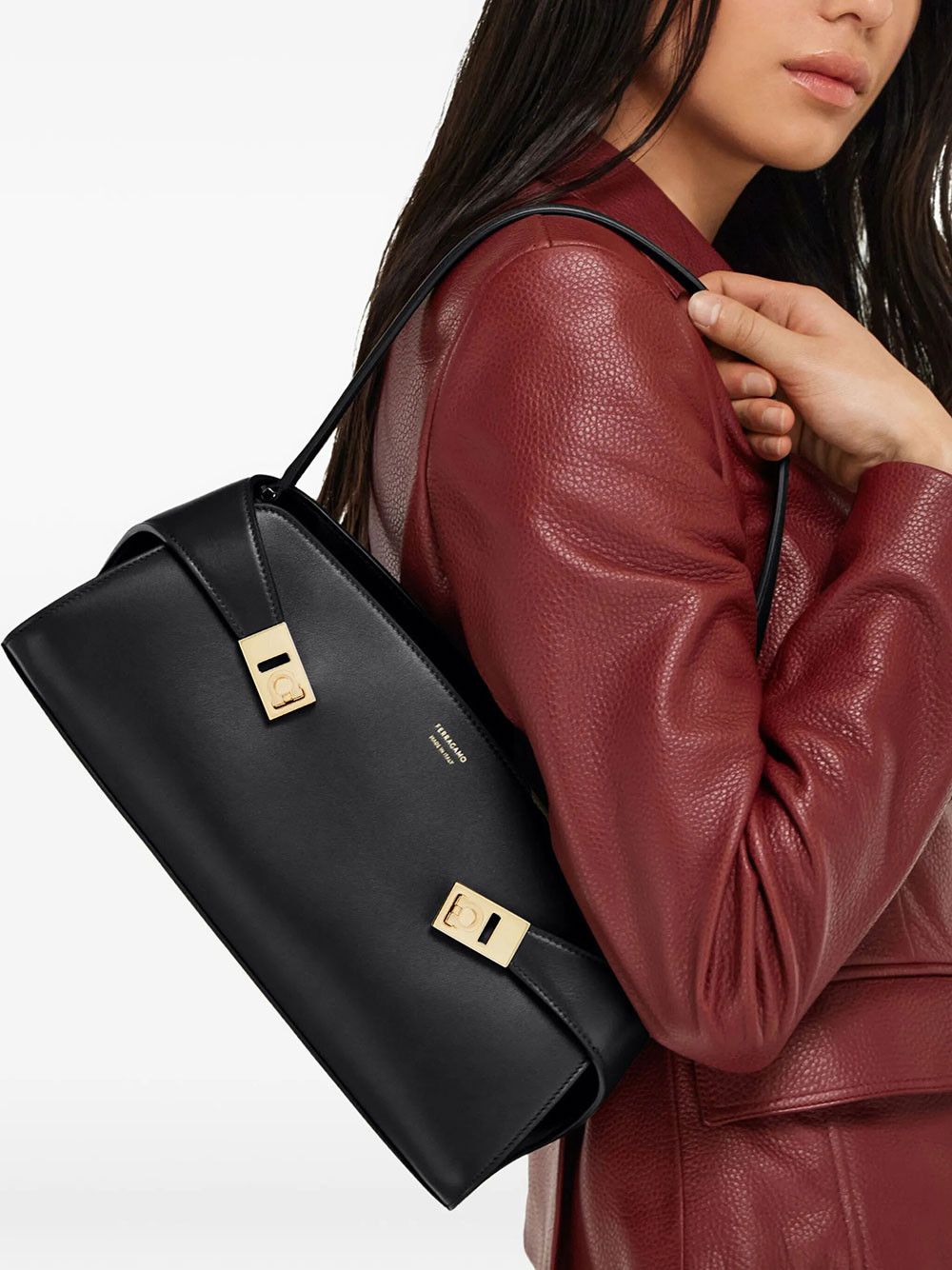 Salvatore Ferragamo HUG EAST-WEST SHOULDER BAG Size ONE SIZE - 2 Thumbnail