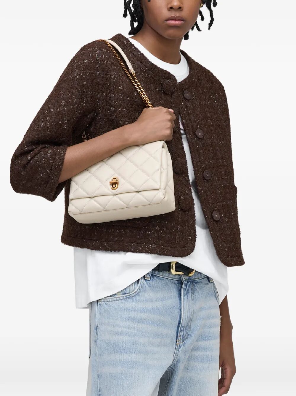 Marc Jacobs THE SLIM DUAL CHAIN SHOULDER Size ONE SIZE - 2 Thumbnail