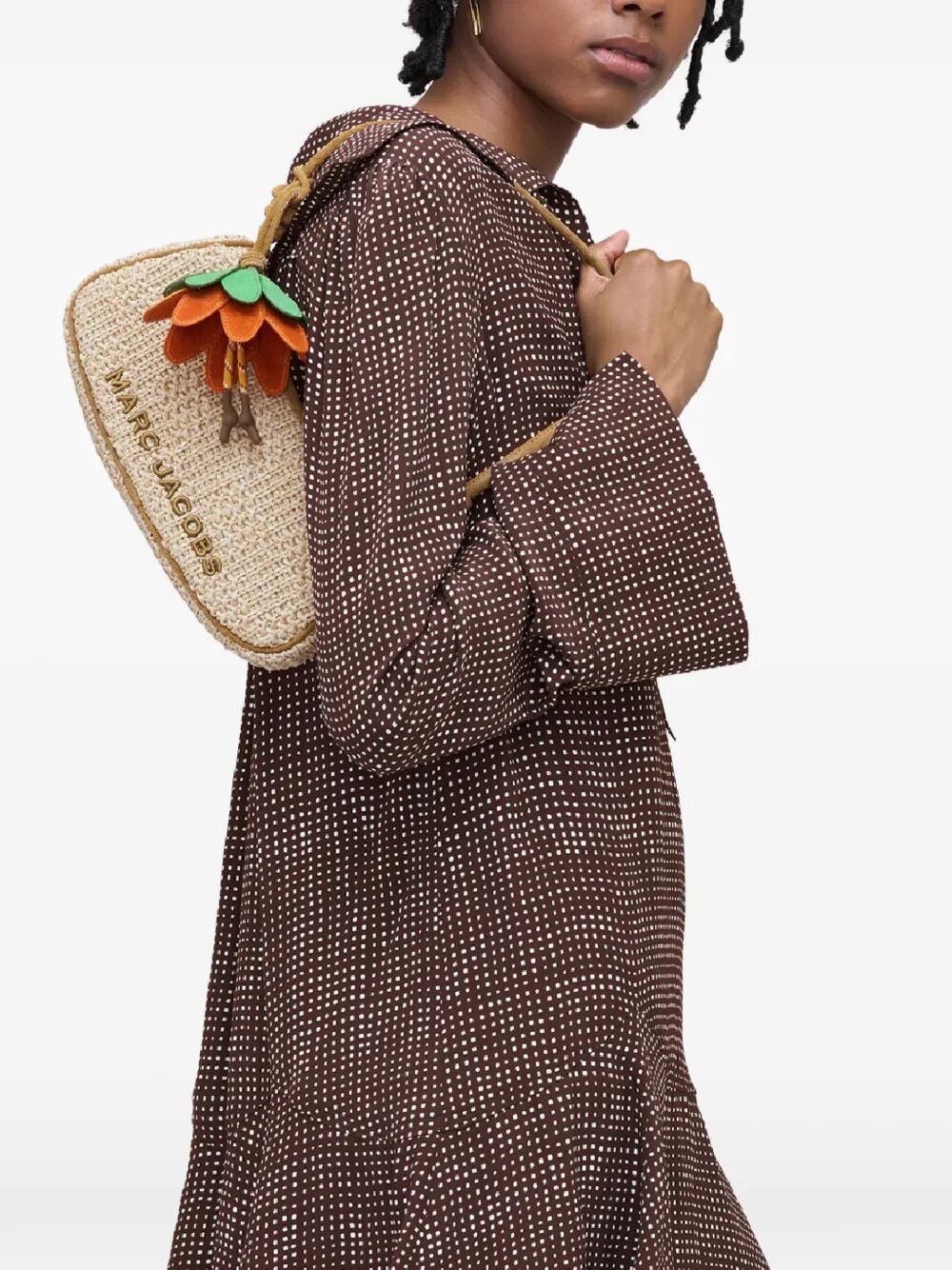 Marc Jacobs THE SUMMER WOVEN CHARM SHOULDER BAG Size ONE SIZE - 2 Thumbnail
