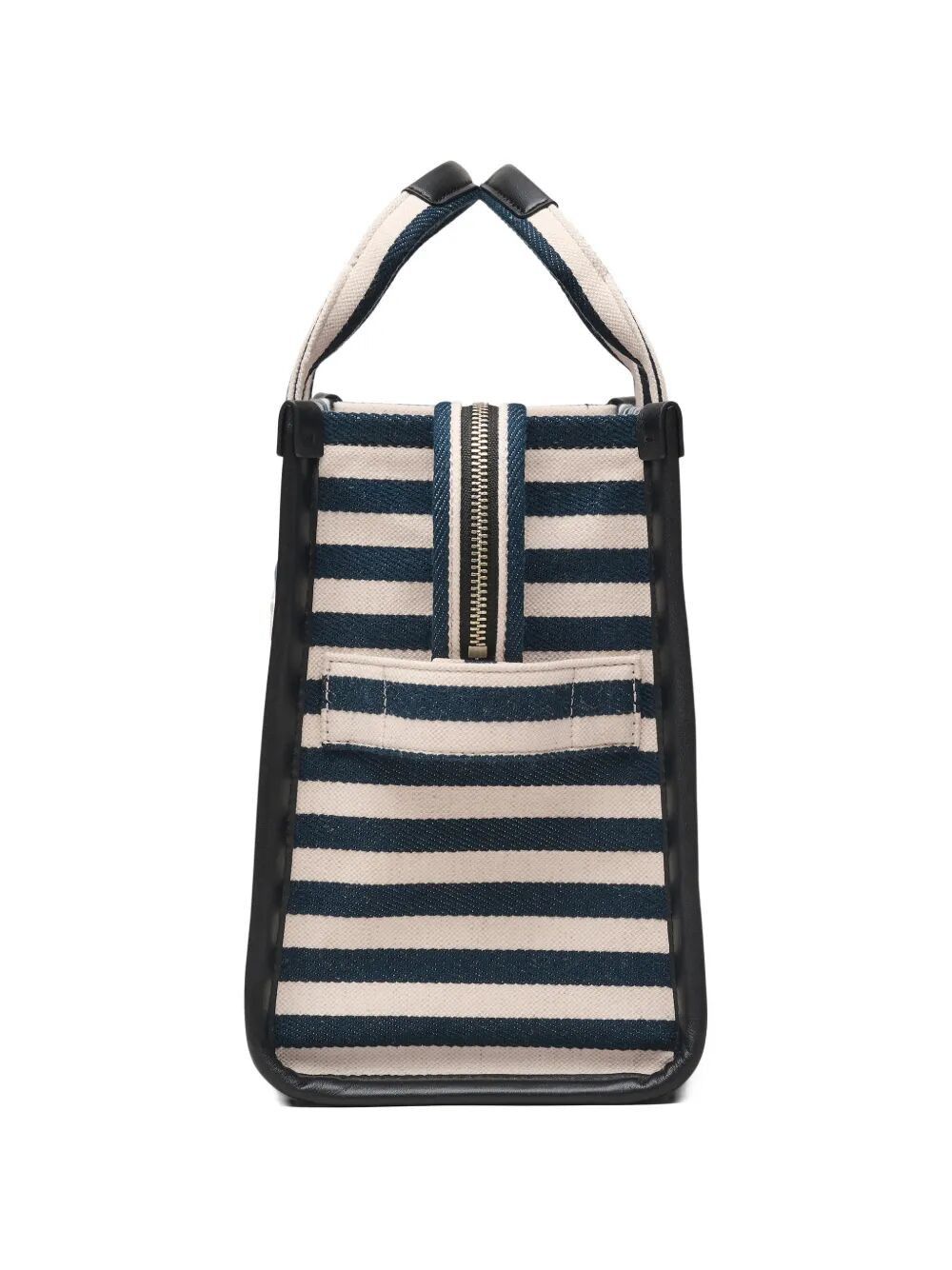 Marc Jacobs THE STRIPE CANVAS MEDIUM TOTE BAG Size ONE SIZE - 4 Thumbnail