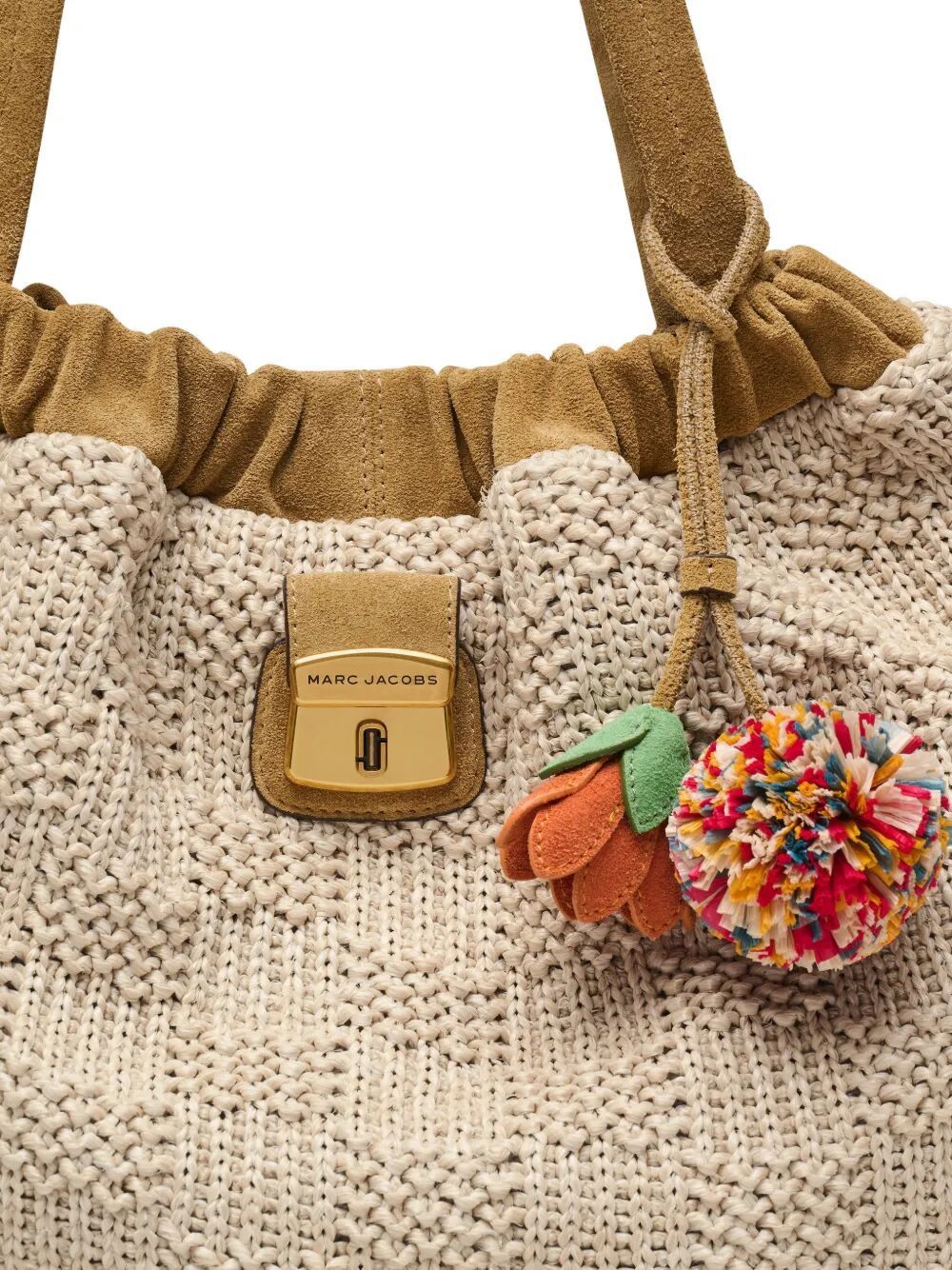 Marc Jacobs THE SUMMER WOVEN CRISTINA TOTE Size ONE SIZE - 6 Thumbnail