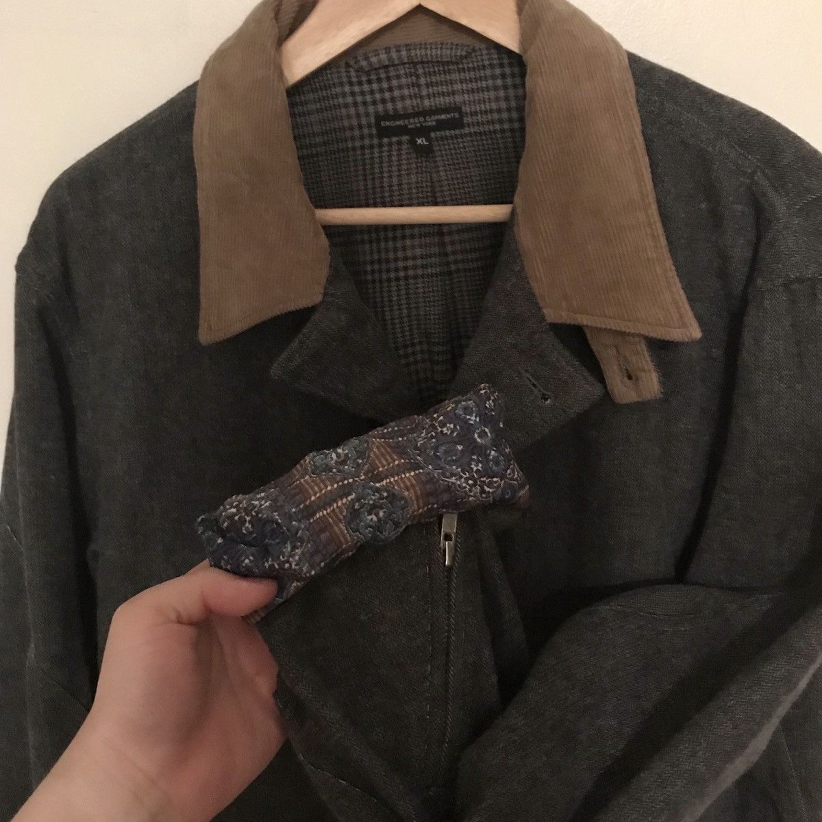 Engineered Garments Engineered Garments Signature corduroy mixed jacket [XL] Size US XL / EU 56 / 4 - 8 Thumbnail
