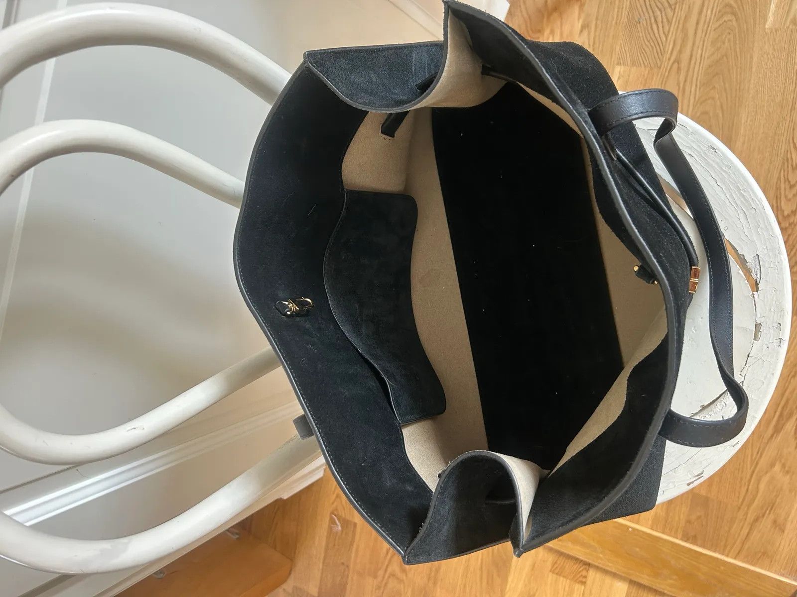 Toteme Toteme Suede Lounge Tote Bucket Bag Size ONE SIZE - 8 Thumbnail