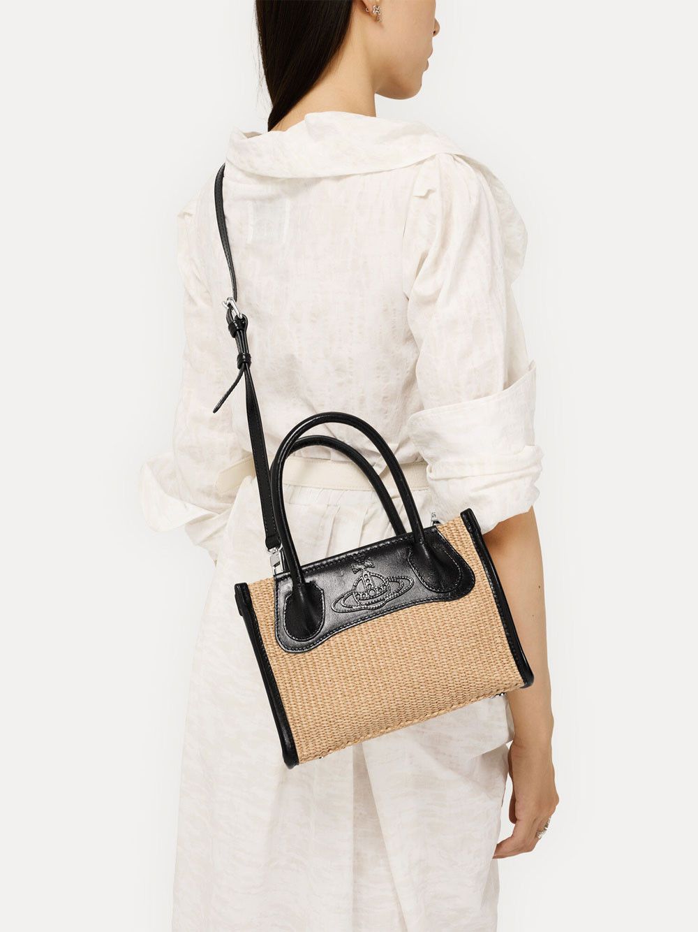 Vivienne Westwood TROY SMALL CROSSBODY TOTE BAG Size ONE SIZE - 6 Thumbnail