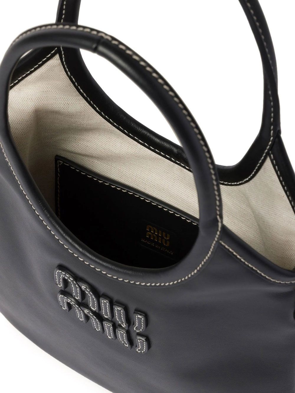 Miu Miu IVY MINI LEATHER HANDBAG Size ONE SIZE - 6 Thumbnail