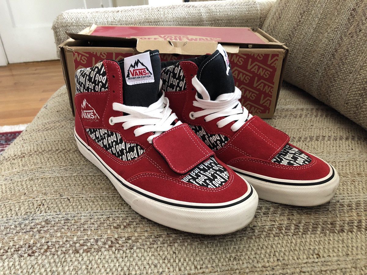 HOT Vans Mountain Edition Fog Vans High Fear Of God Van's